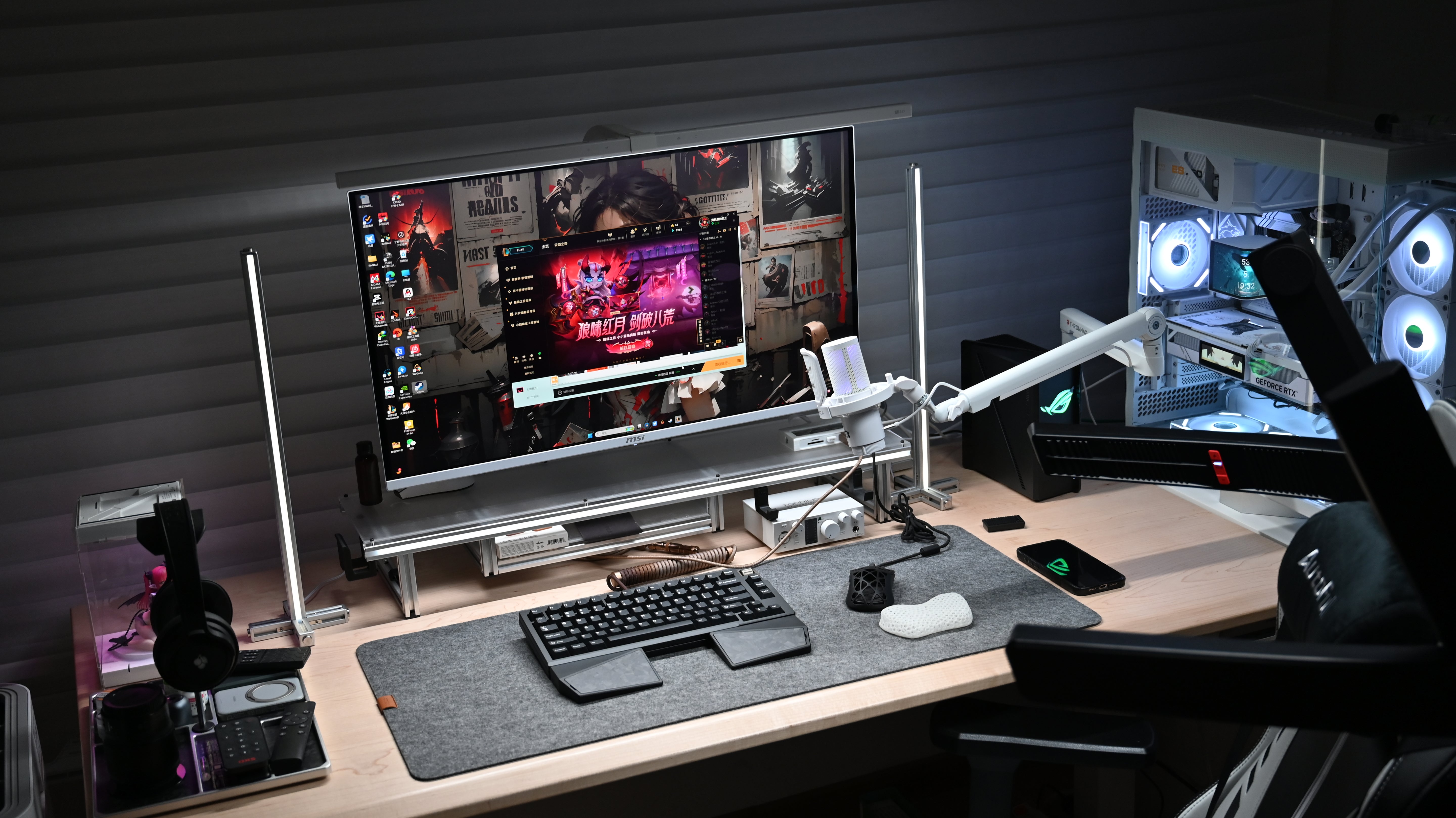 LUMINKEY Split Palm Rest