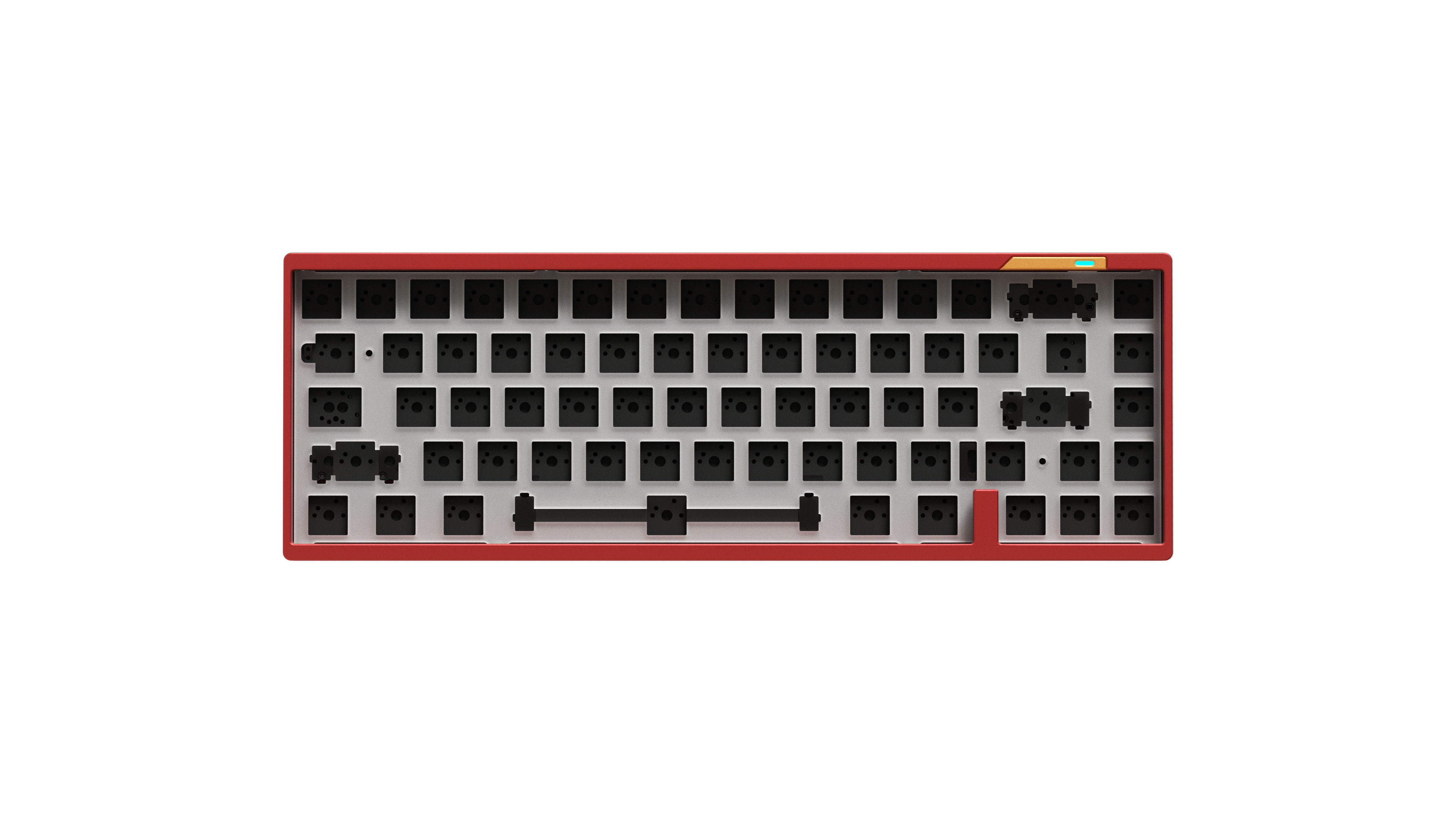 LUMINKEY65 Barebone 65% Layout Hot-swappable Custom Mechanical Keyboard