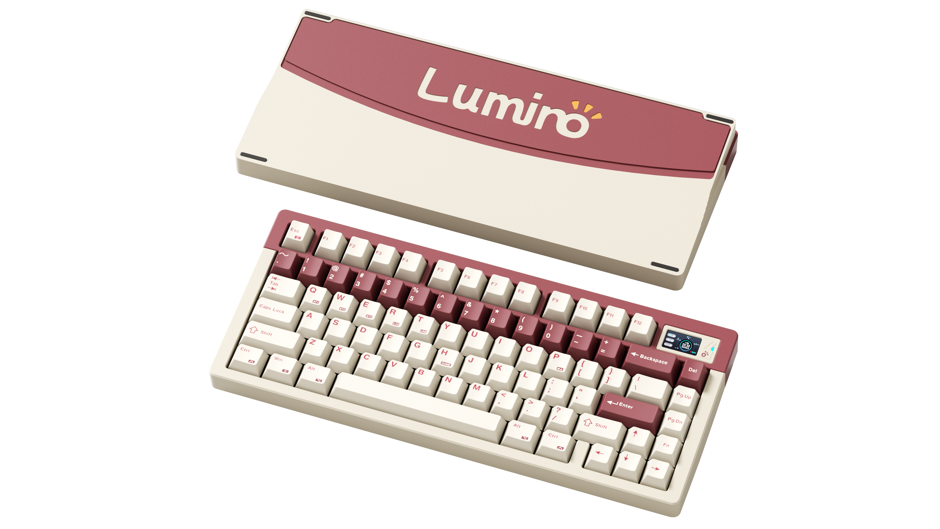 LUMINO75 75% Layout Hot-swappable Custom Mechanical Keyboard