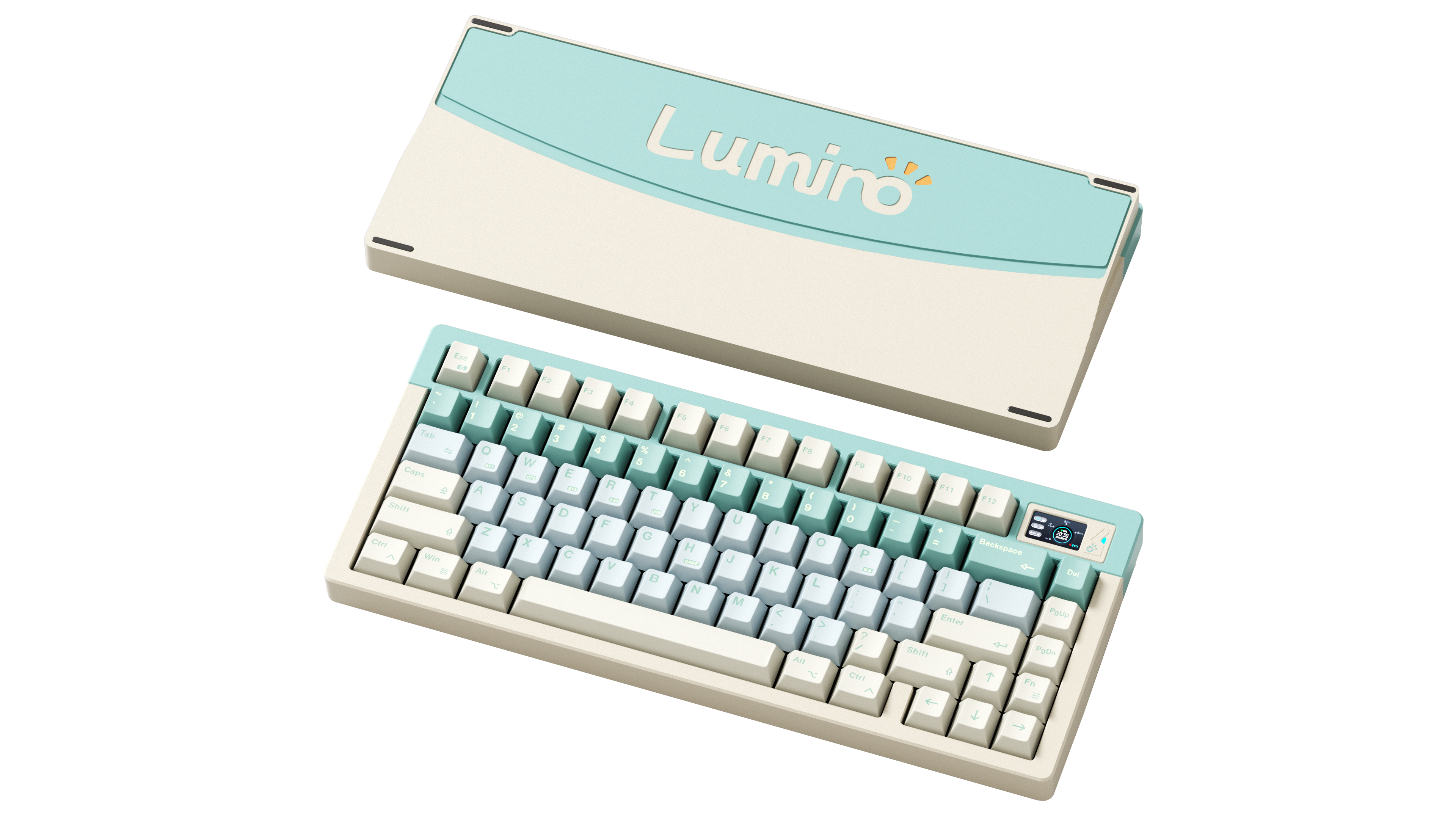 LUMINO75 75% Layout Hot-swappable Custom Mechanical Keyboard