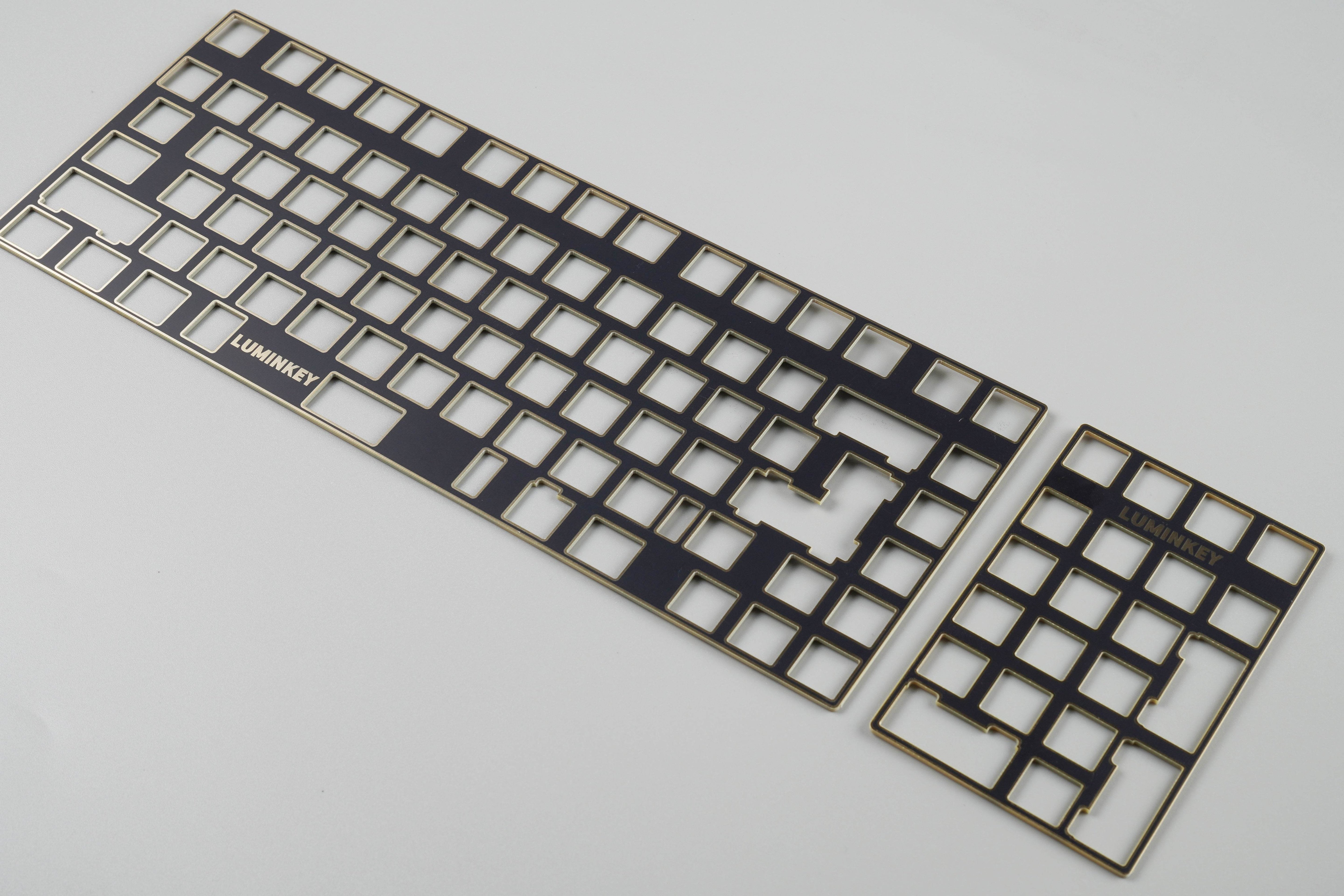 Extra Alu/FR4 PCB-Mount Plate for LUMINKEY98 (Supports Multiple Layout) - LUMINKEY