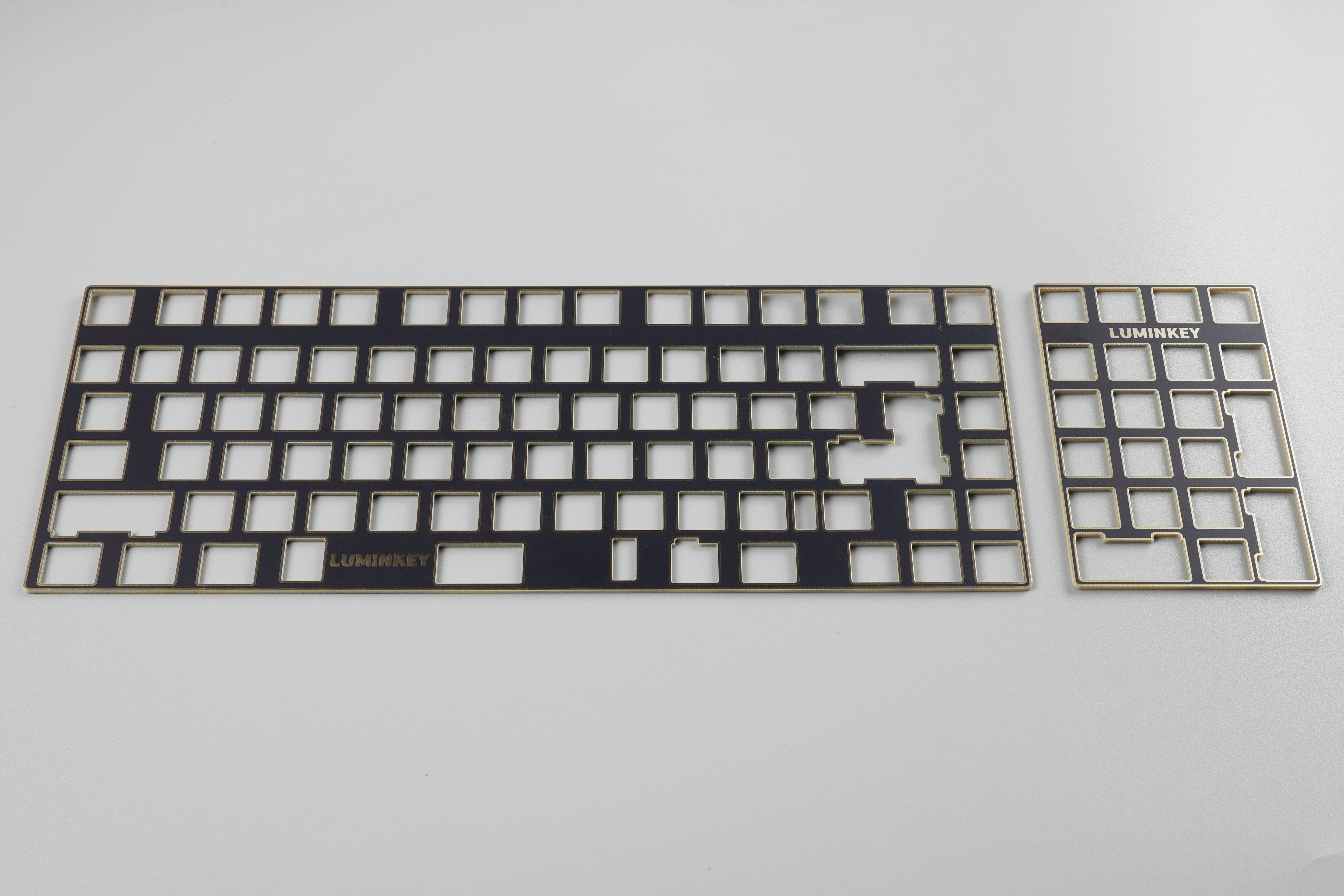 Extra Alu/FR4 PCB-Mount Plate for LUMINKEY98 (Supports Multiple Layout) - LUMINKEY