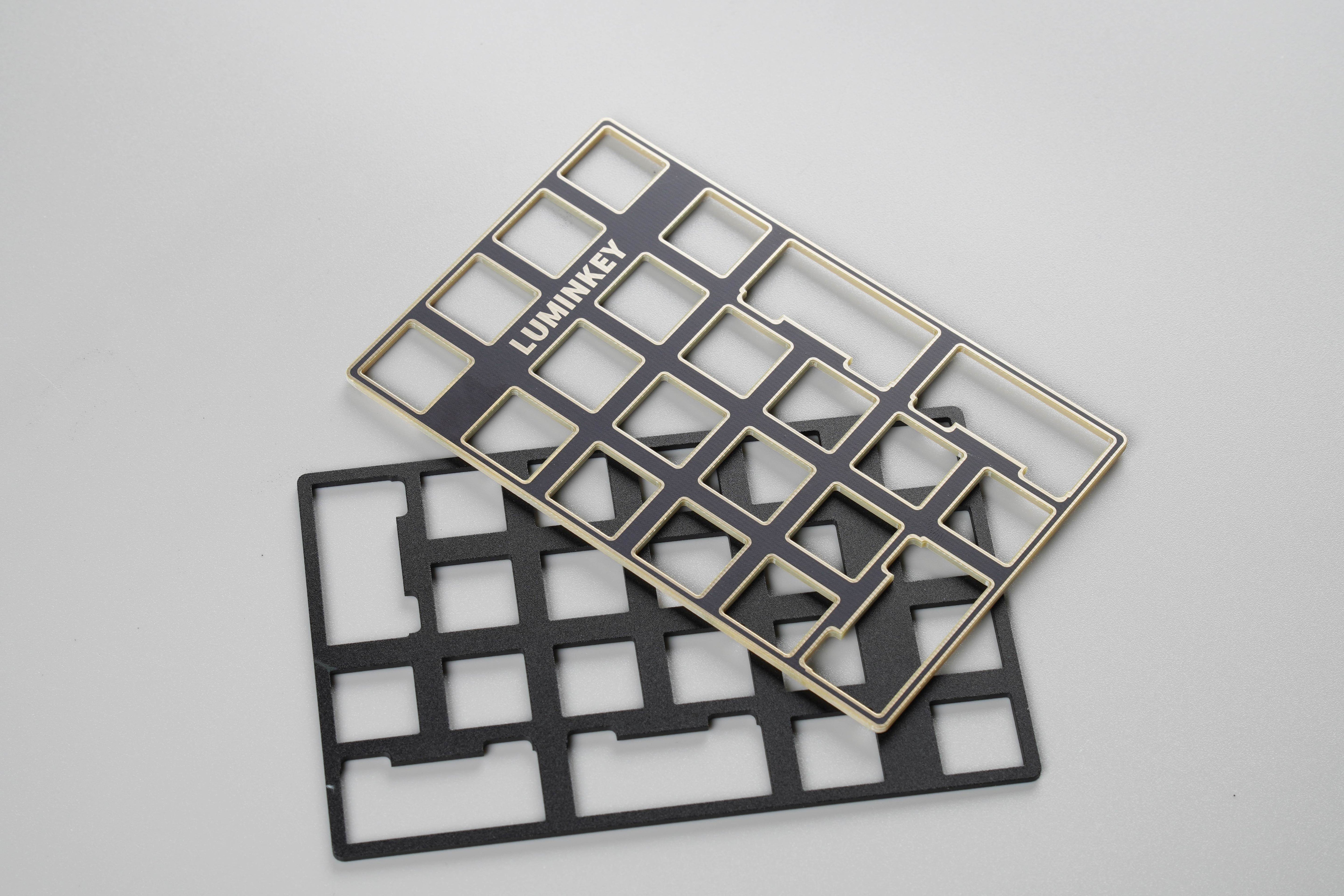 Extra Alu/FR4 PCB-Mount Plate for LUMINKEY98 (Supports Multiple Layout) - LUMINKEY