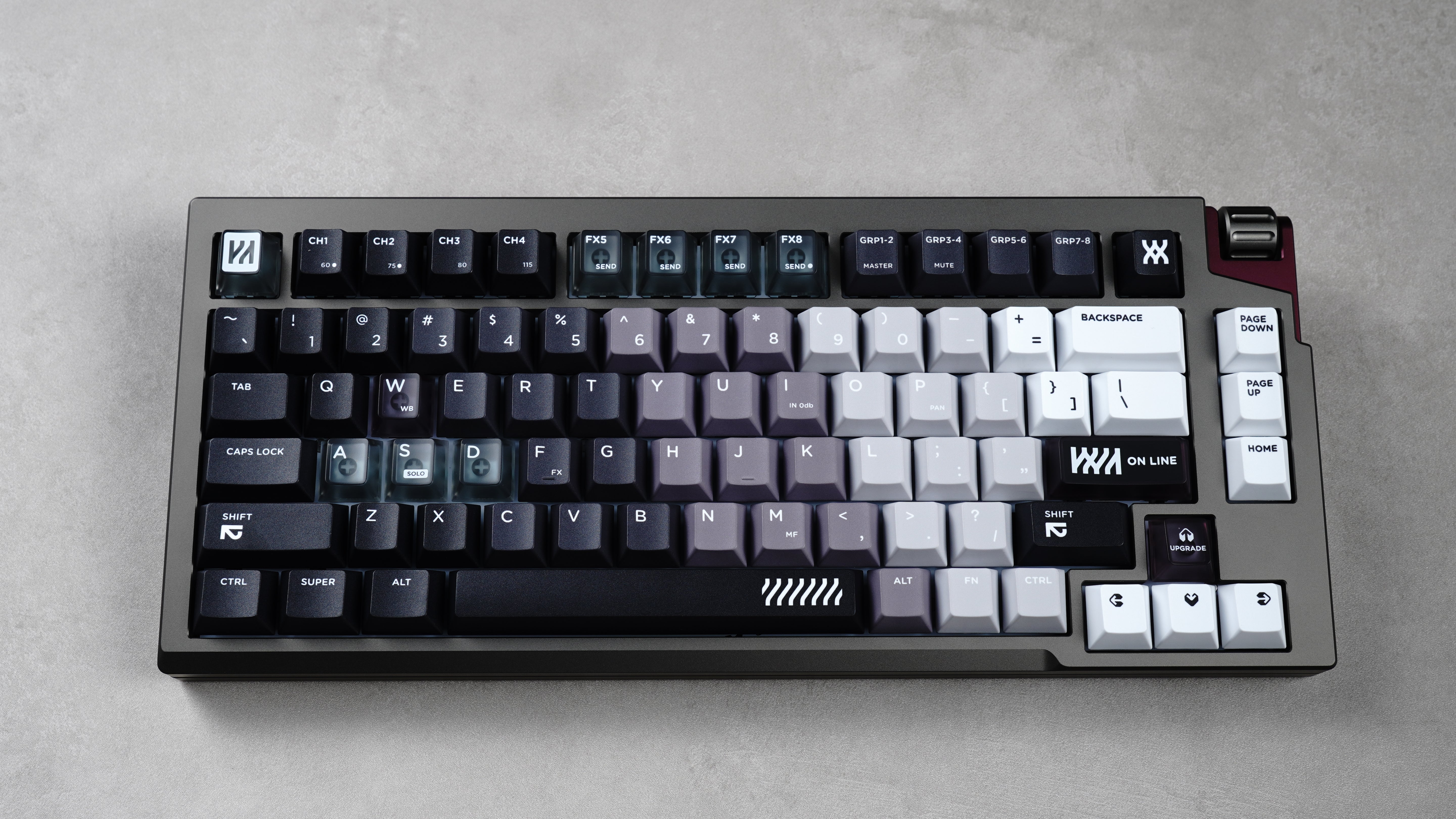 LUMINKEY 75V2 HE GREY