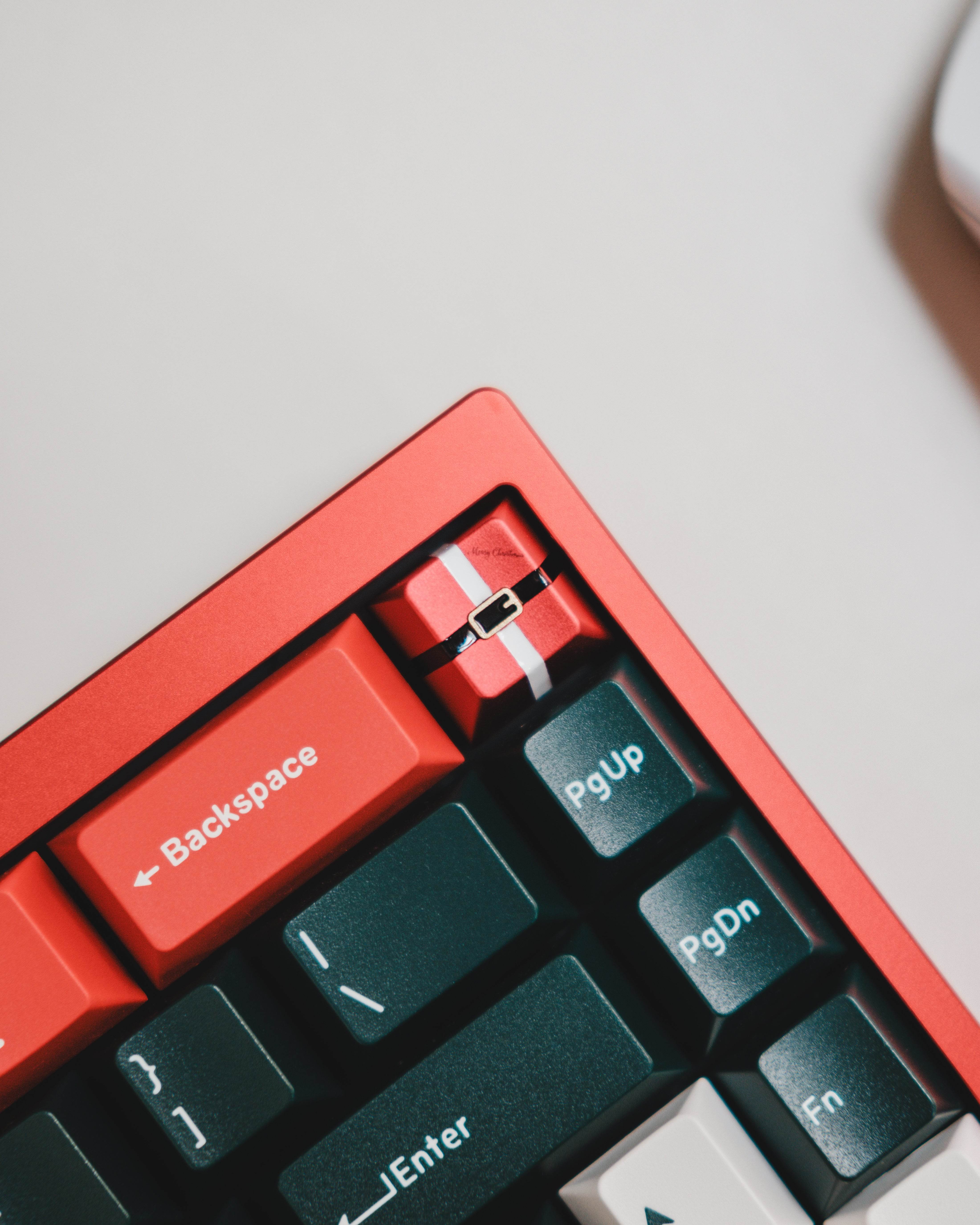 Christmas Aluminum Artisan Keycaps-Christmas Tree, Santa, Snowman - LUMINKEY