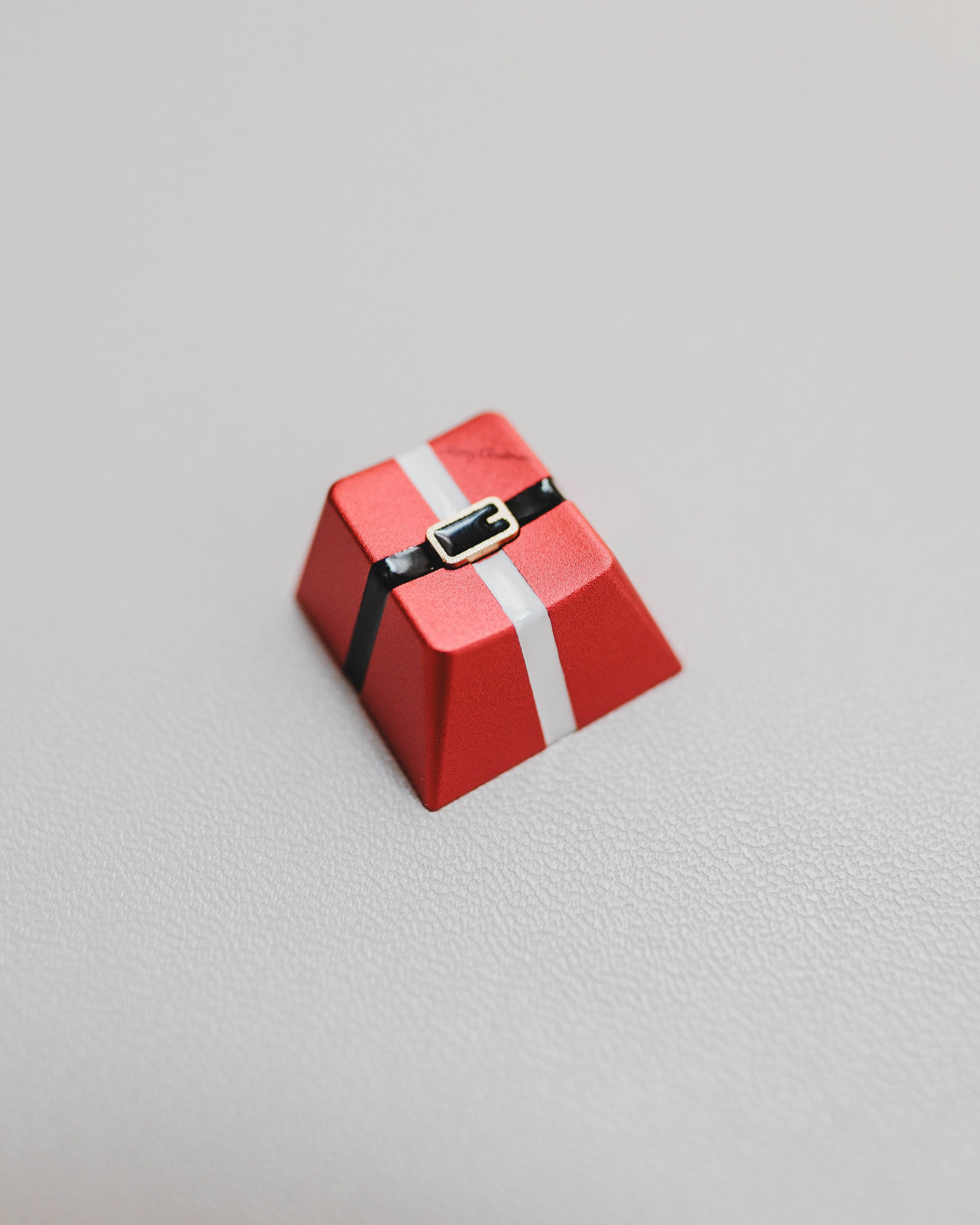 Christmas Aluminum Artisan Keycaps-Christmas Tree, Santa, Snowman - LUMINKEY