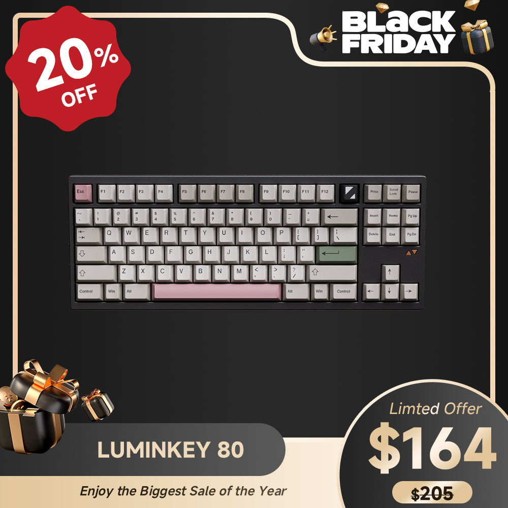 LUMINKEY80 80% Custom Mechanical Keyboard