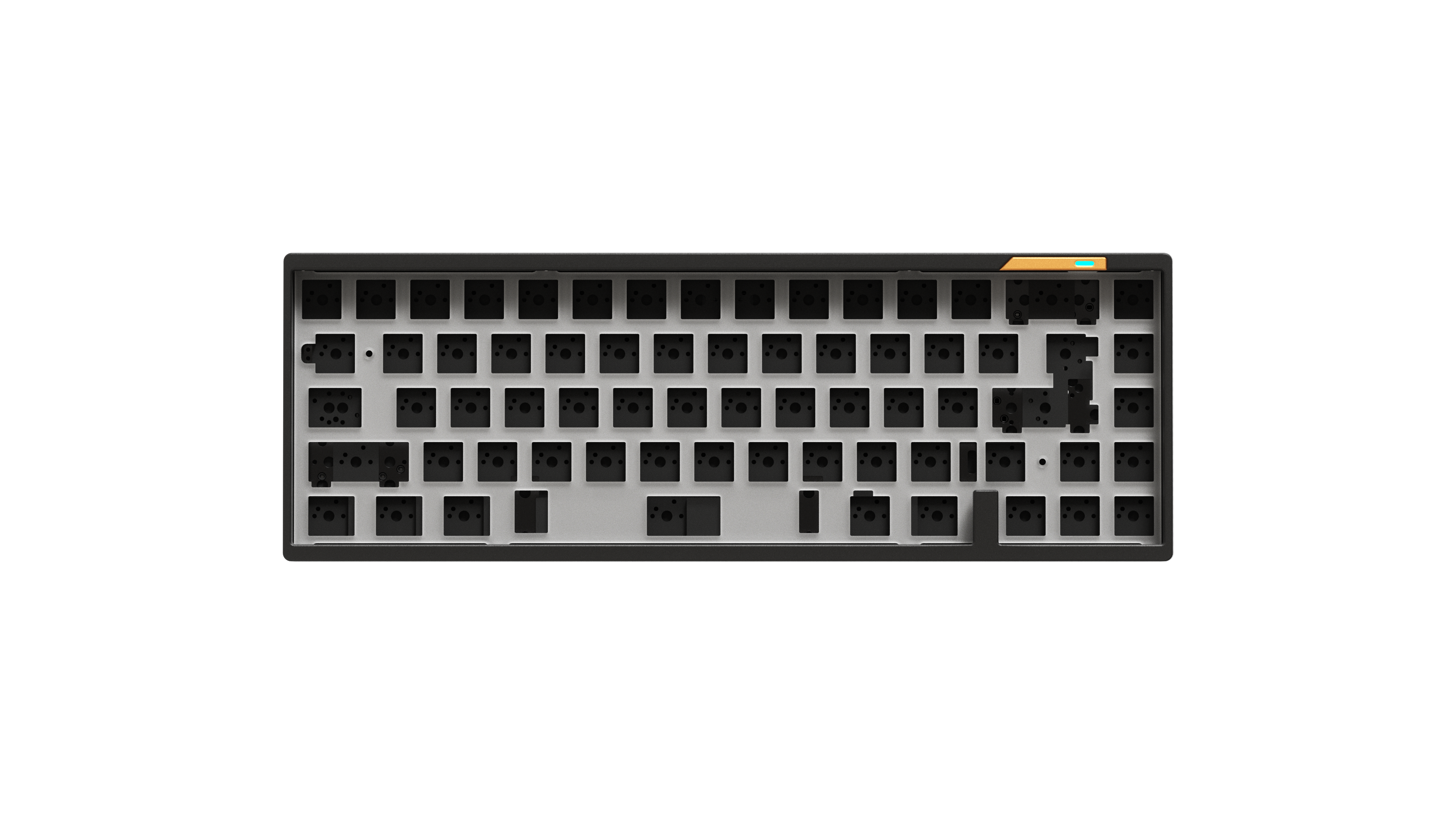 LUMINKEY65 65% Layout Hot-swappable Custom Mechanical Keyboard - LUMINKEY BALCK