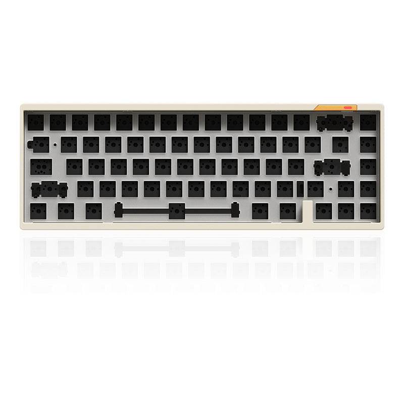 LUMINKEY65 65% Layout Hot-swappable Custom Mechanical Keyboard - LUMINKEY white