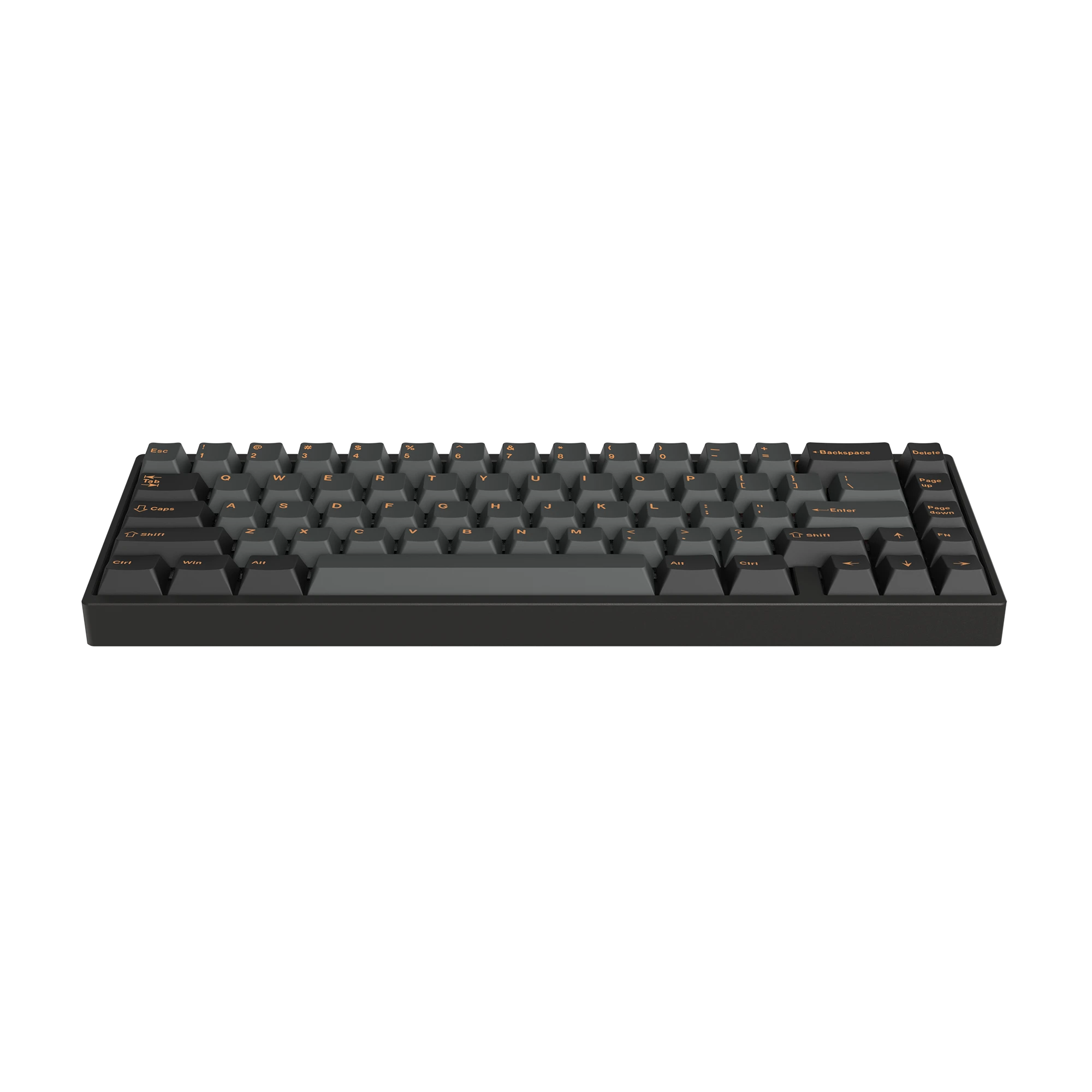 LUMINKEY65 Hot-Swappable 65% Custom Mechanical Keyboard-ano black.1