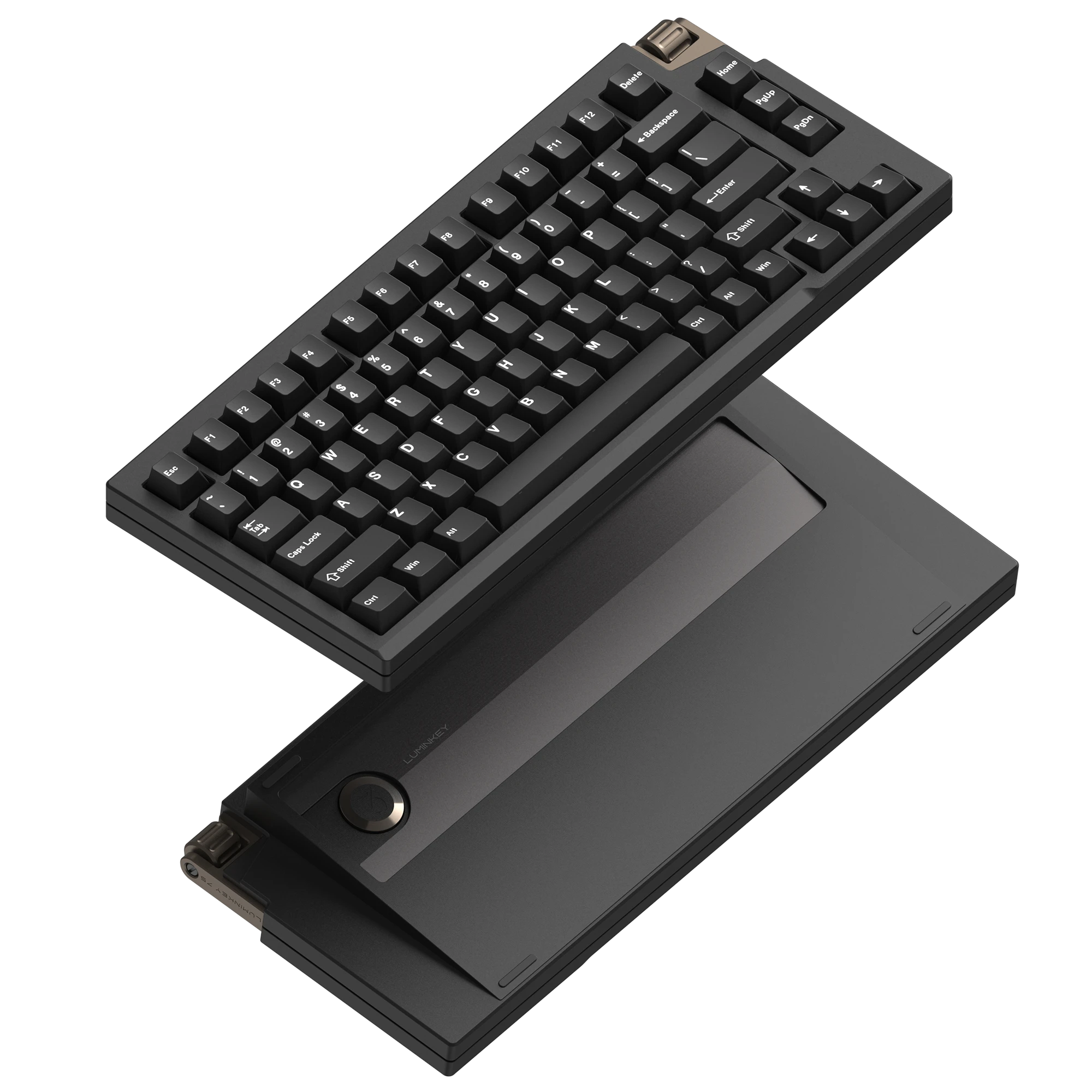 LUMINKEY75 V2 Tri-Mode Custom Mechanical Keyboard - Carbon Black