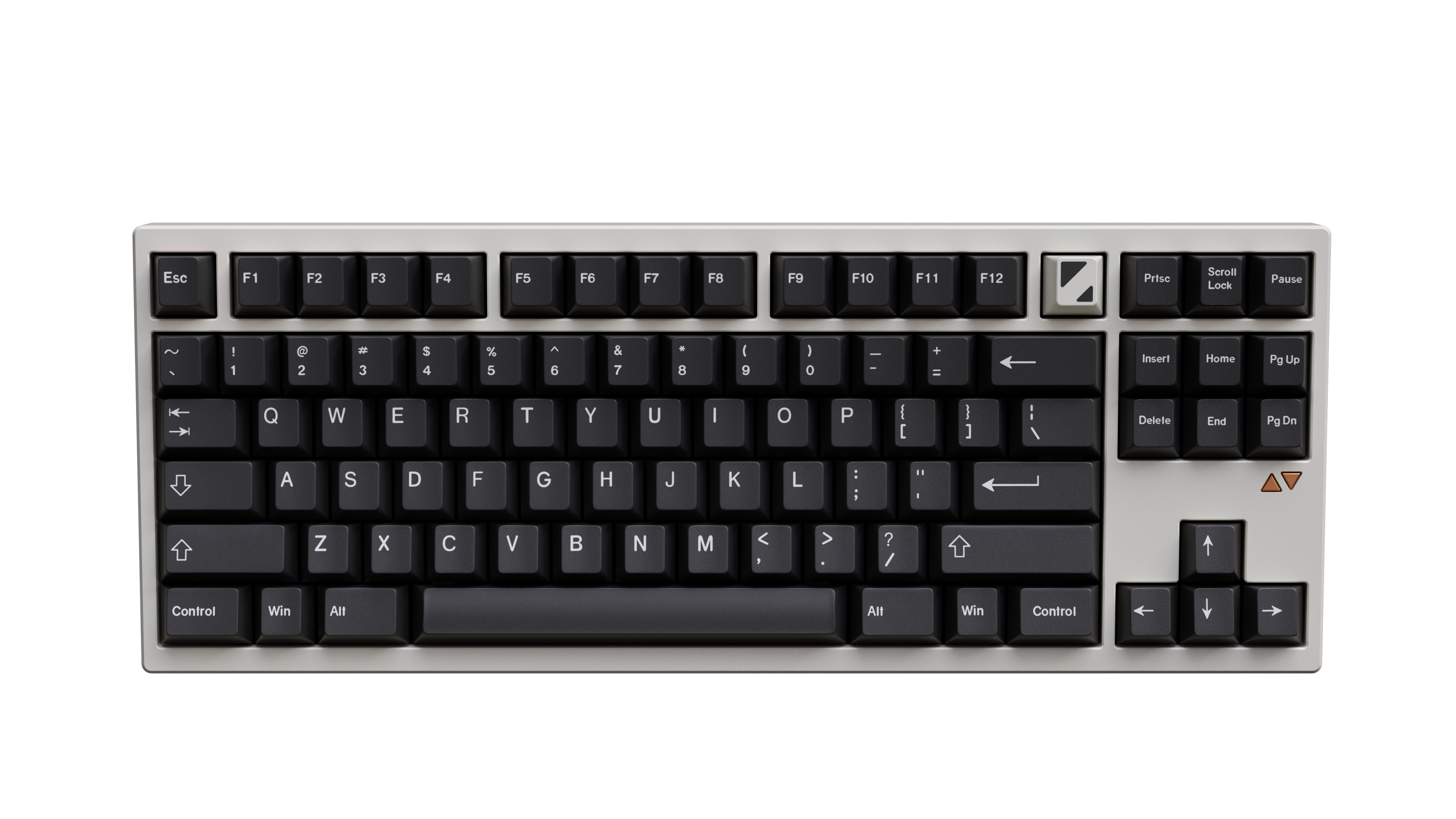 LUMINKEY80 80% Hot-Swappable Custom Mechanical Keyboard white wob WK