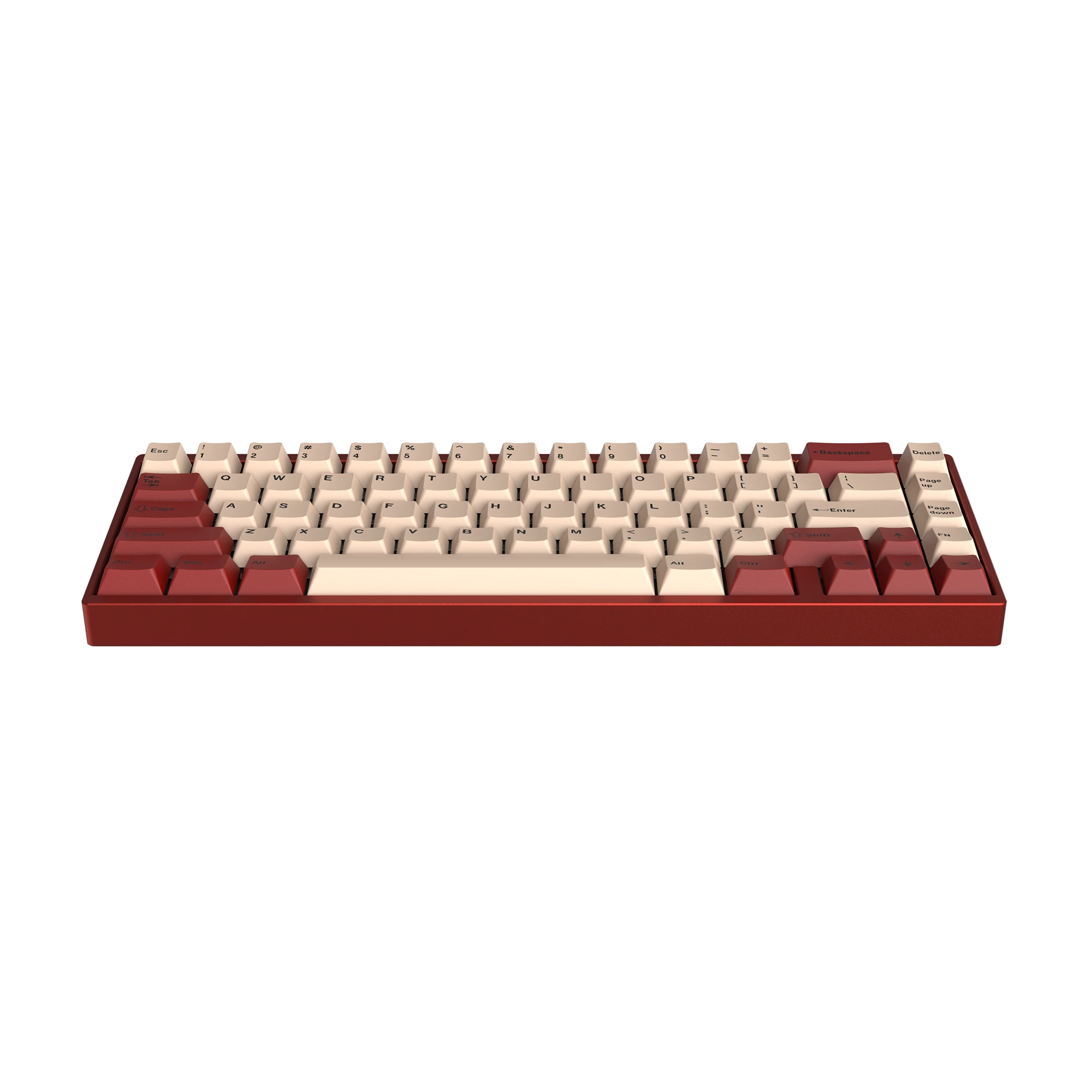 LUMINKEY65 Hot-Swappable Custom Mechanical Keyboard Ano-Red