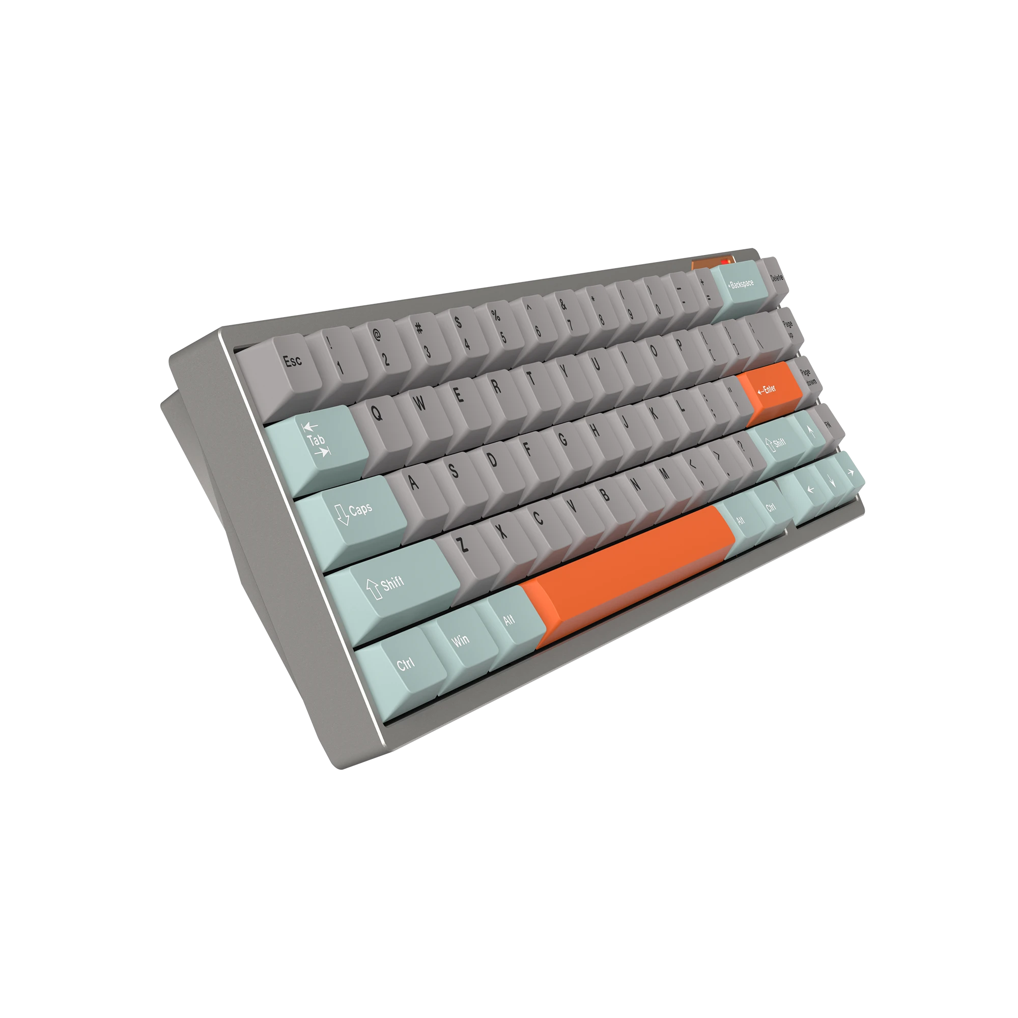 LUMINKEY65 Hot-Swappable Custom Mechanical Keyboard Ano-Silver