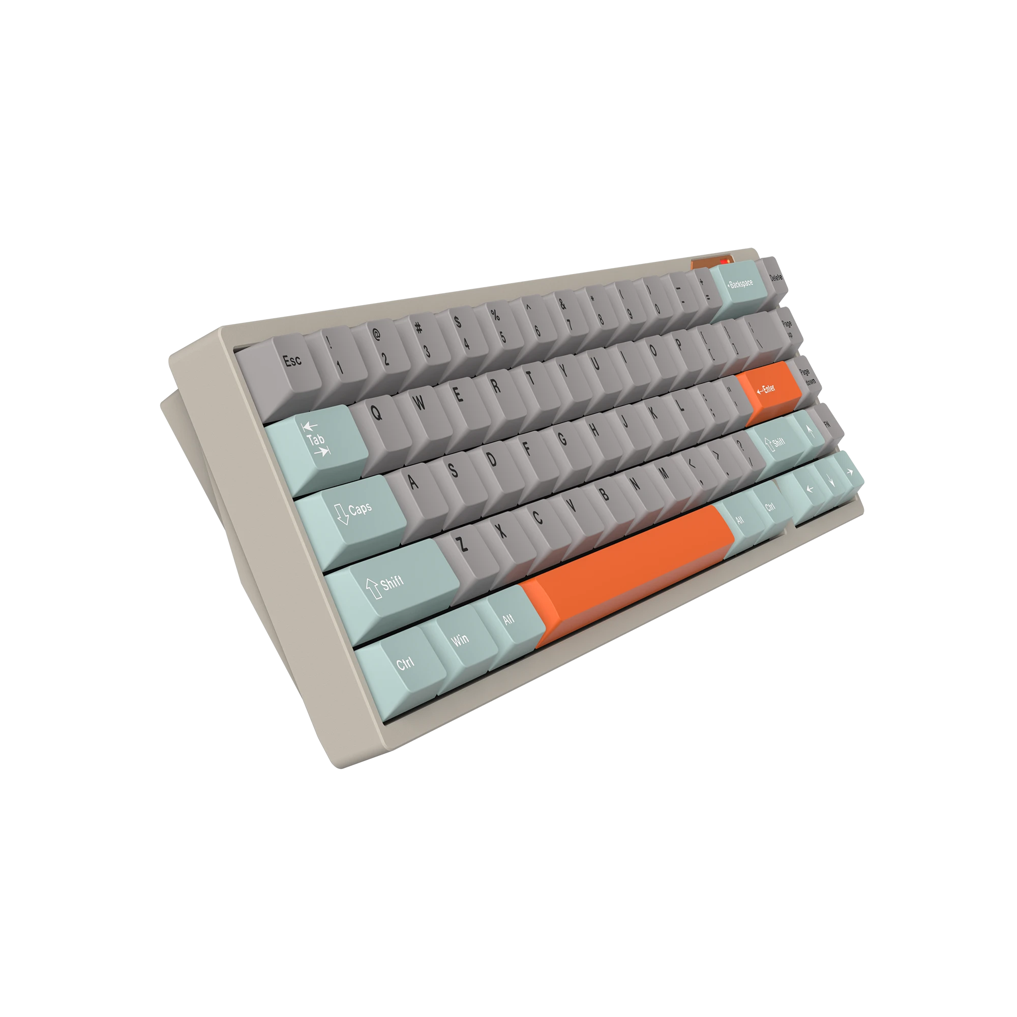 LUMINKEY65 Hot-Swappable Custom Mechanical Keyboard E-Creamy White