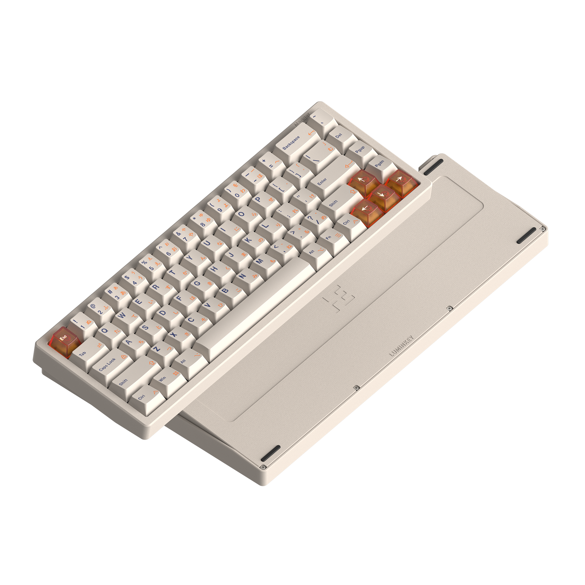 Magger68 Performance HE Magnetic Gaming Keyboard E-Milky White
