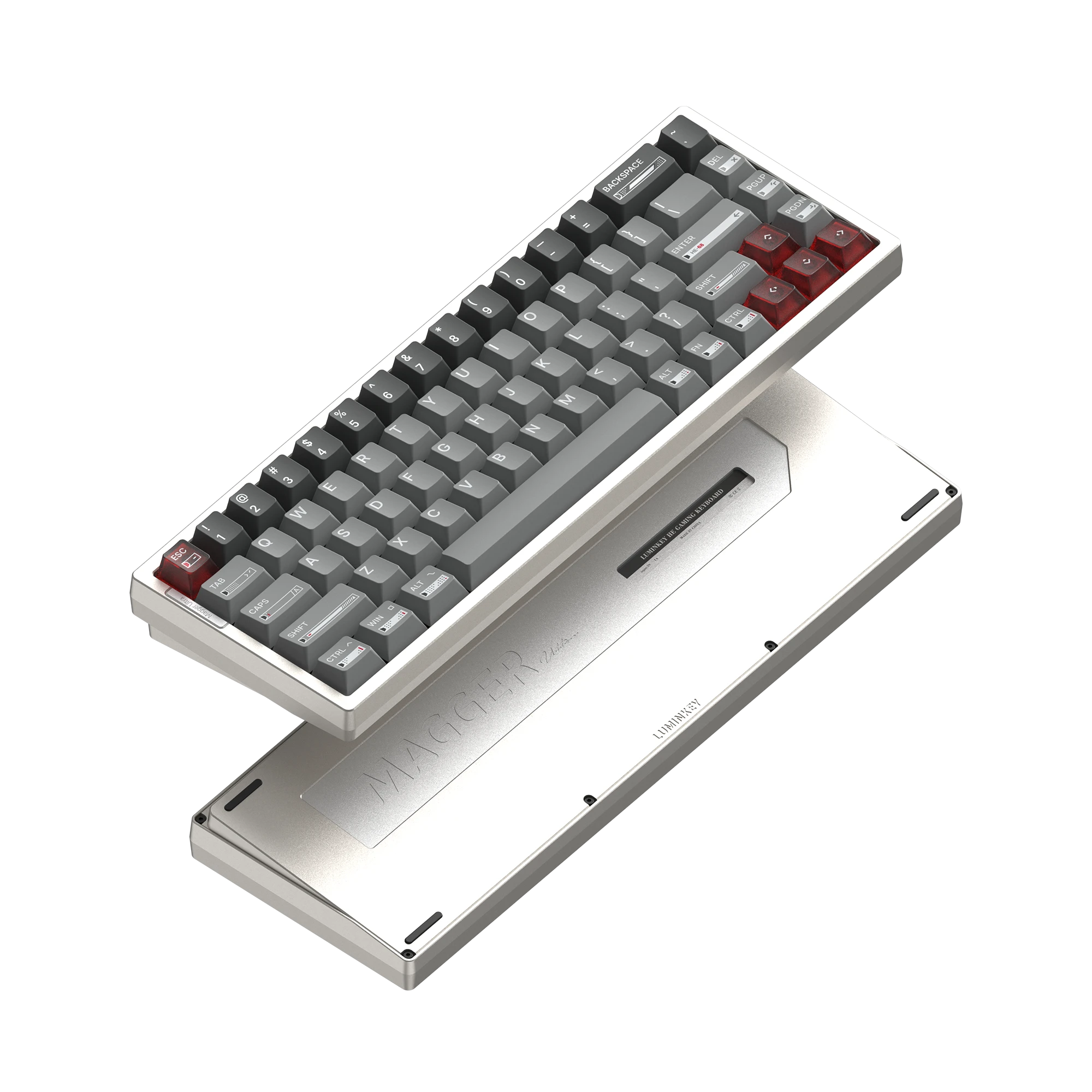 Magger68 Ultra HE Magnetic Keyboard Ano-Champagne Gold