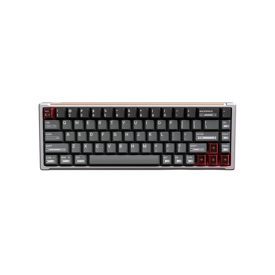 キーボード LUMINAKEY Magger 68 HE Pro S Ano-Black Magger68 HE Professional — 65% Hall Effect Magnetic Gaming
