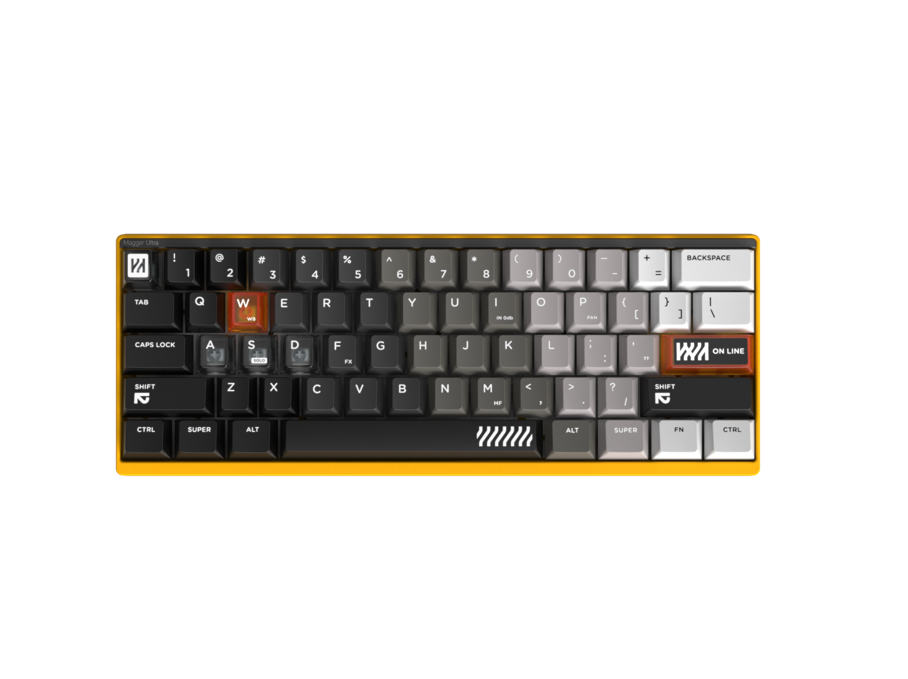 Magger60 HE — 60% Hall Effect Magnetic Gaming Keyboard