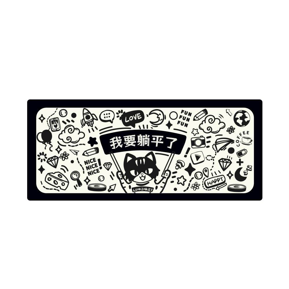 LUMINKEY Desk Mat - Meow Graffiti - LUMINKEY