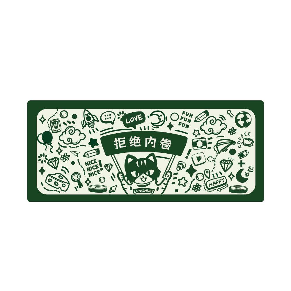 LUMINKEY Desk Mat - Meow Graffiti - LUMINKEY