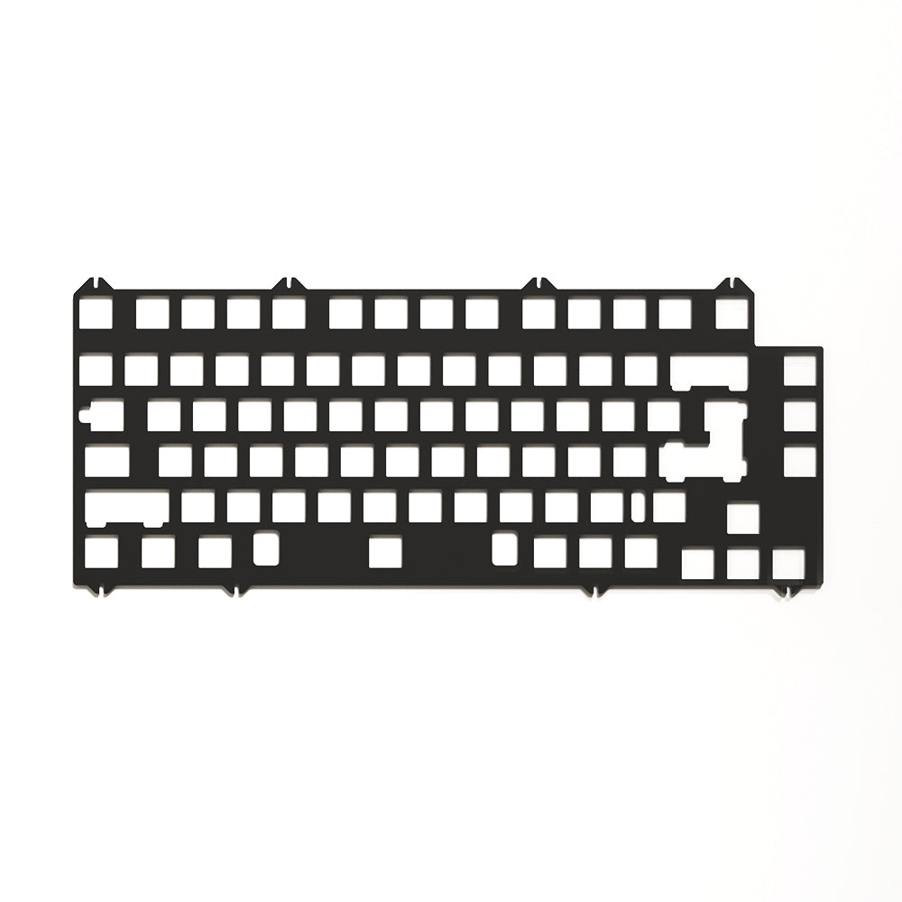 Extra Alu/FR4 PCB-Mount Plate for LUMINKEY75V2 (Supports Multiple Layout)