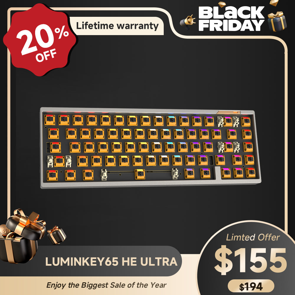 LUMINKEY65 HE ULTRA Custom Magnetic Keyboard