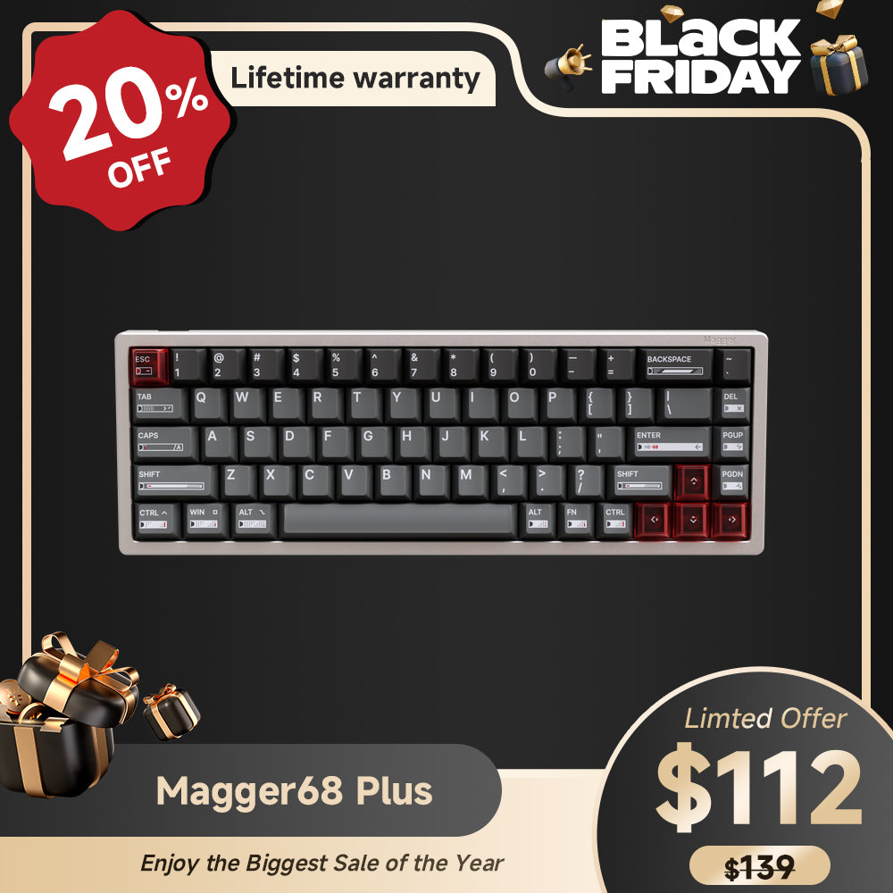 Magger68 Plus HE Magnetic Keyboard