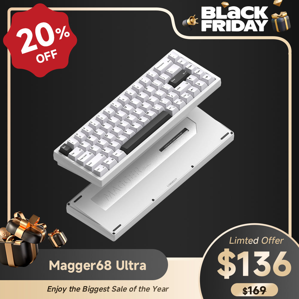 LUMINKEY Magger 68 Ultra&Plus - HE Gaming Keyboard