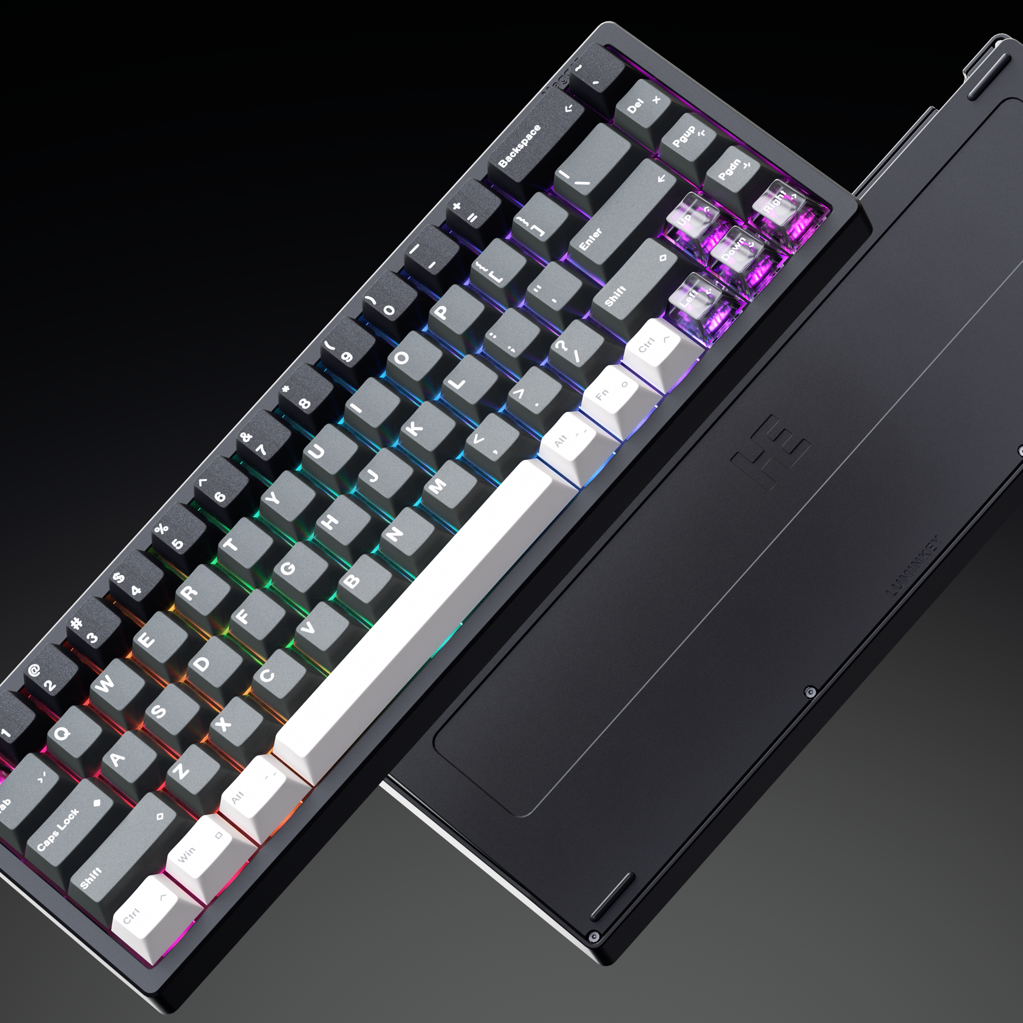 人気商品の中古品・新品・未使用品 - Ultra&Plus 68 Magger LUMINKEY HE Keyboard Gaming キーボード