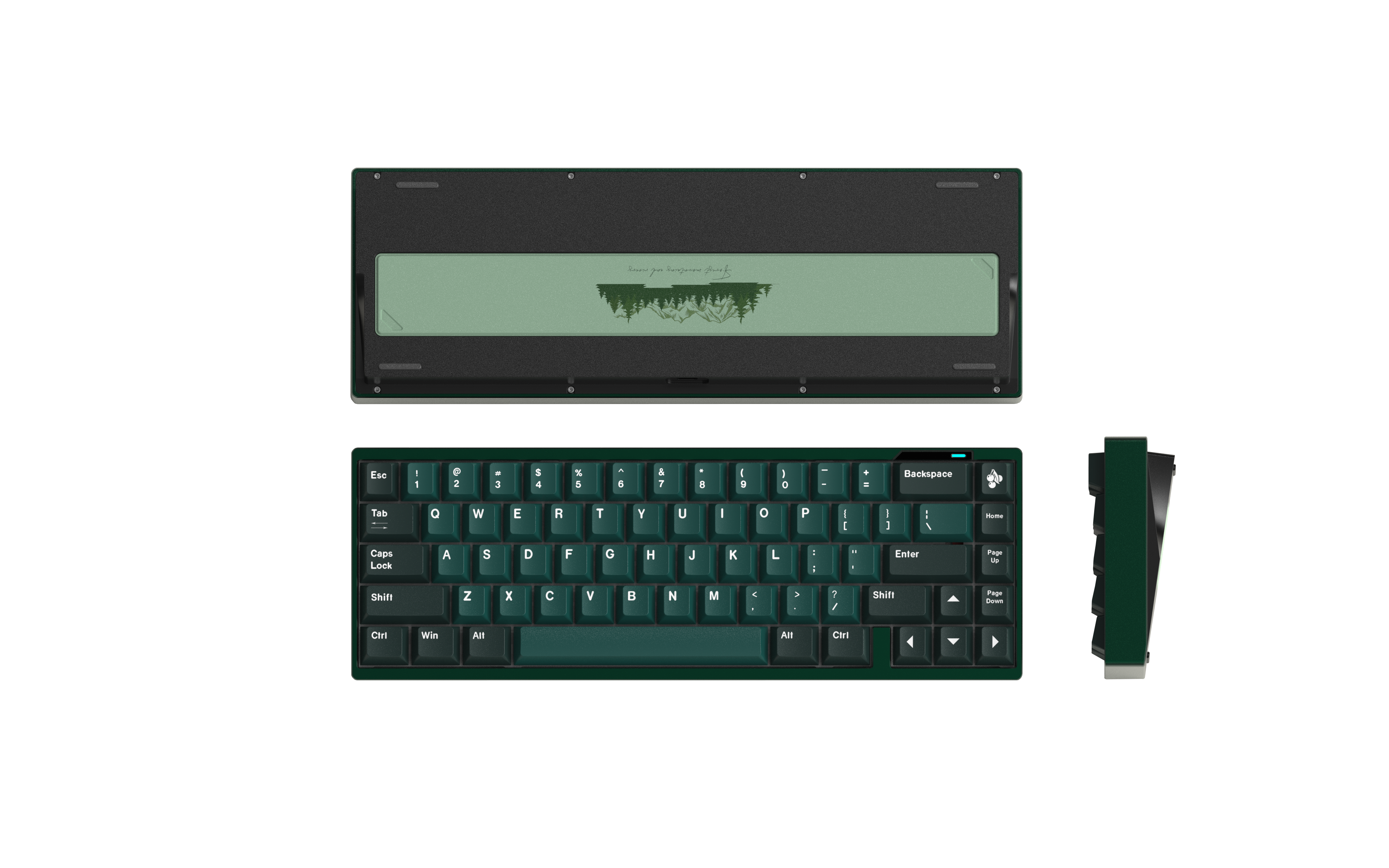 LUMINKEY65 Hot-Swappable Custom Mechanical Keyboard