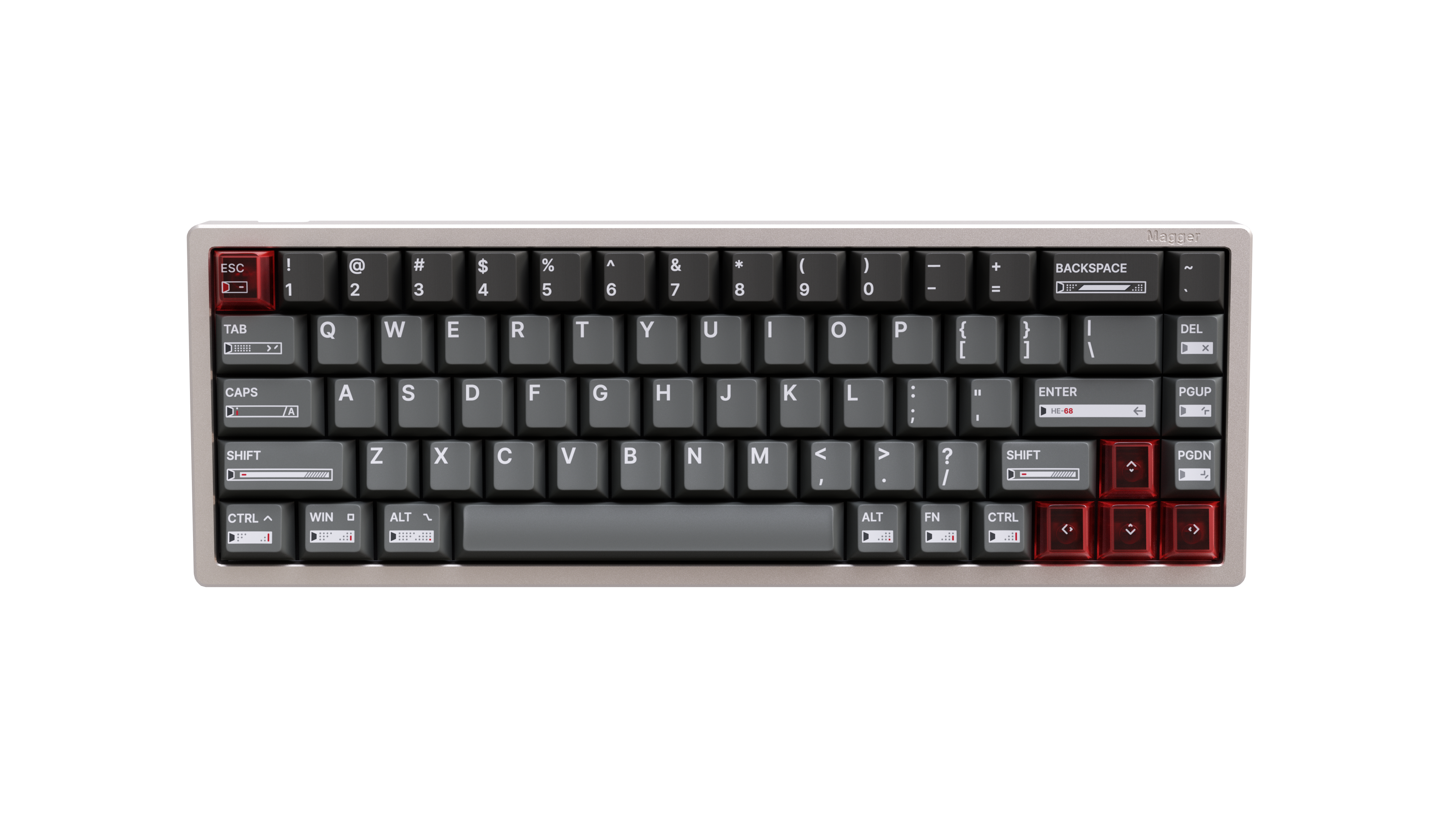 Magger68 Plus HE Magnetic Keyboard