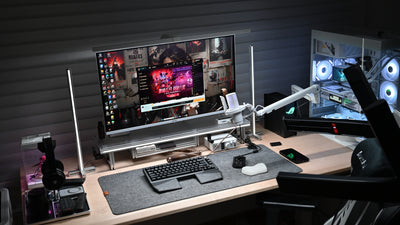 Luminkey Split Palm Rest - CNC Aluminium