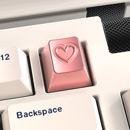 Christmas Aluminum Artisan Keycaps-Christmas love