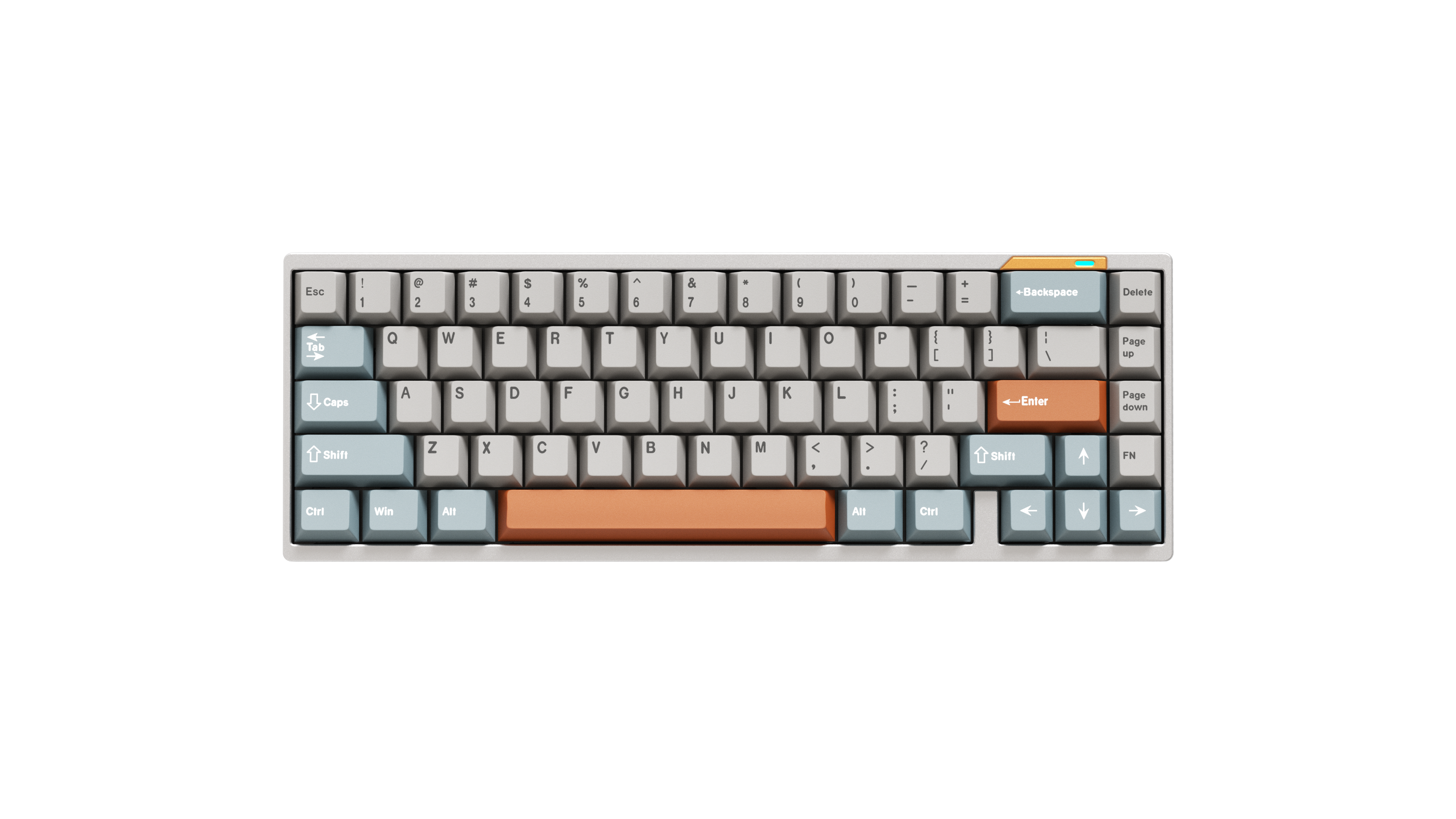 LUMINKEY65 Hot-Swappable Custom Mechanical Keyboard