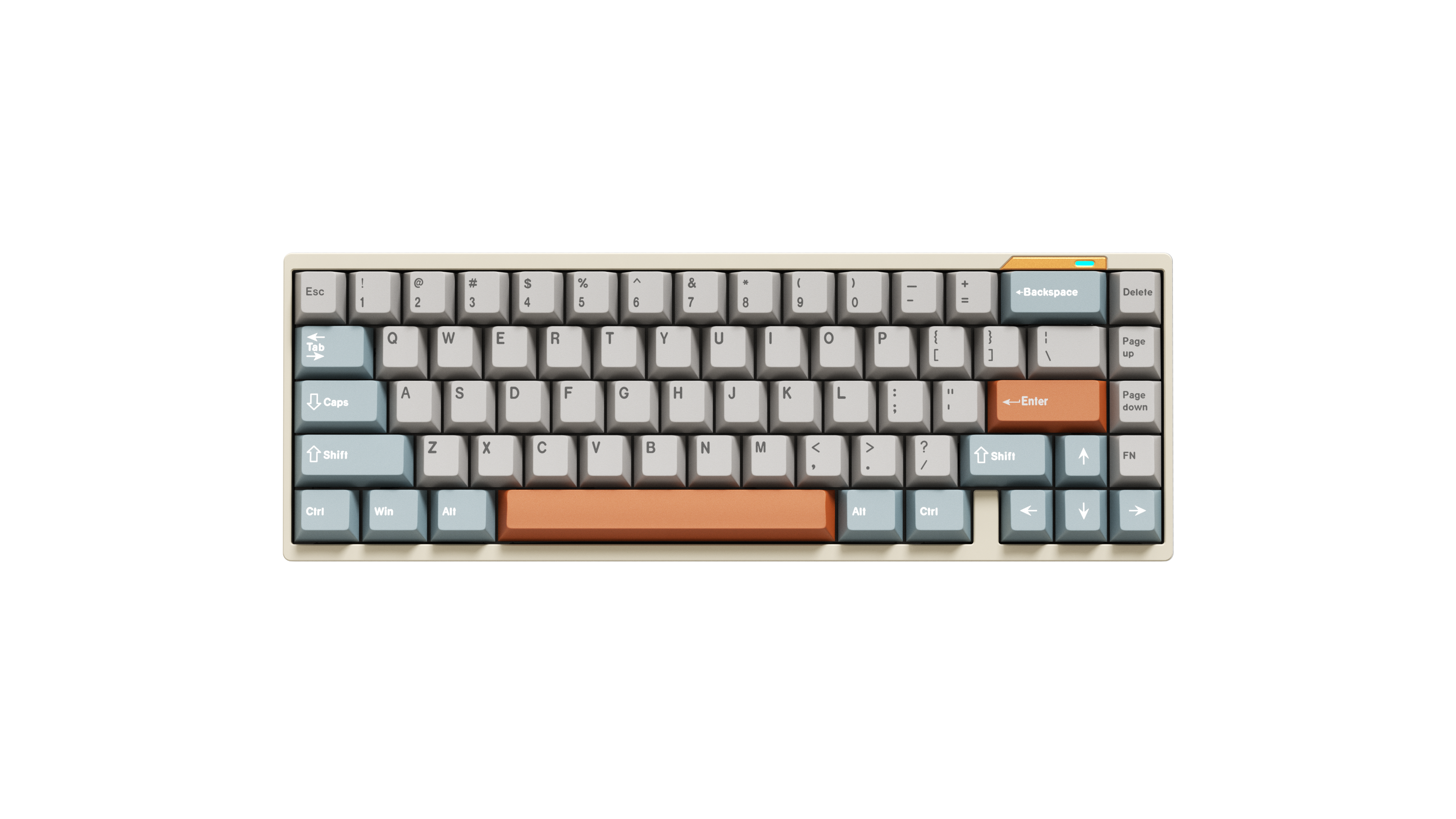 LUMINKEY65 Hot-Swappable Custom Mechanical Keyboard