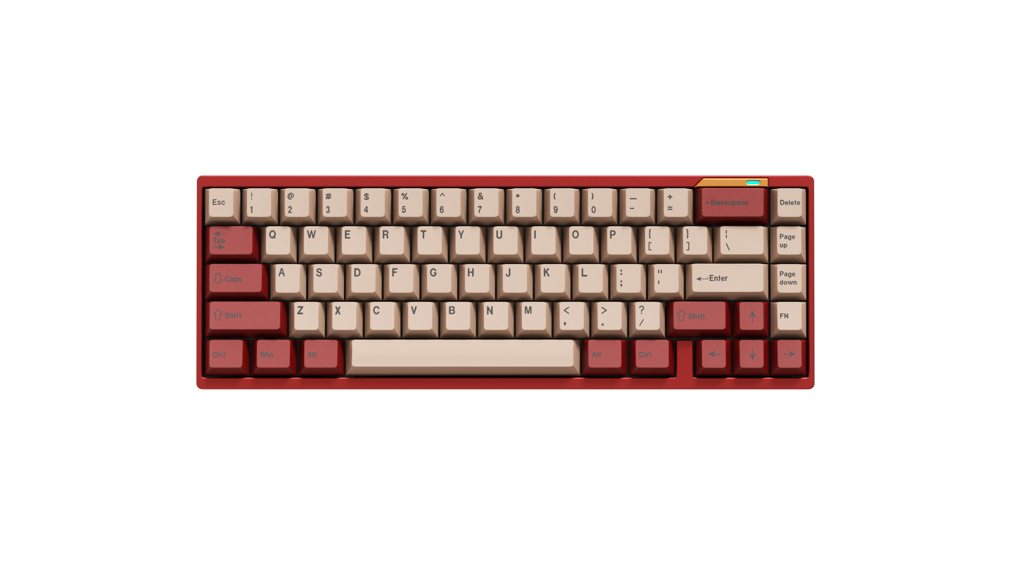 LUMINKEY65 Hot-Swappable Custom Mechanical Keyboard