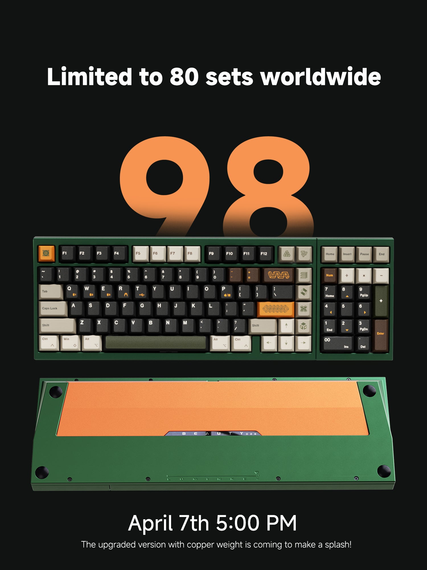 LUMINKEY98 98% Custom Mechanical Keyboard