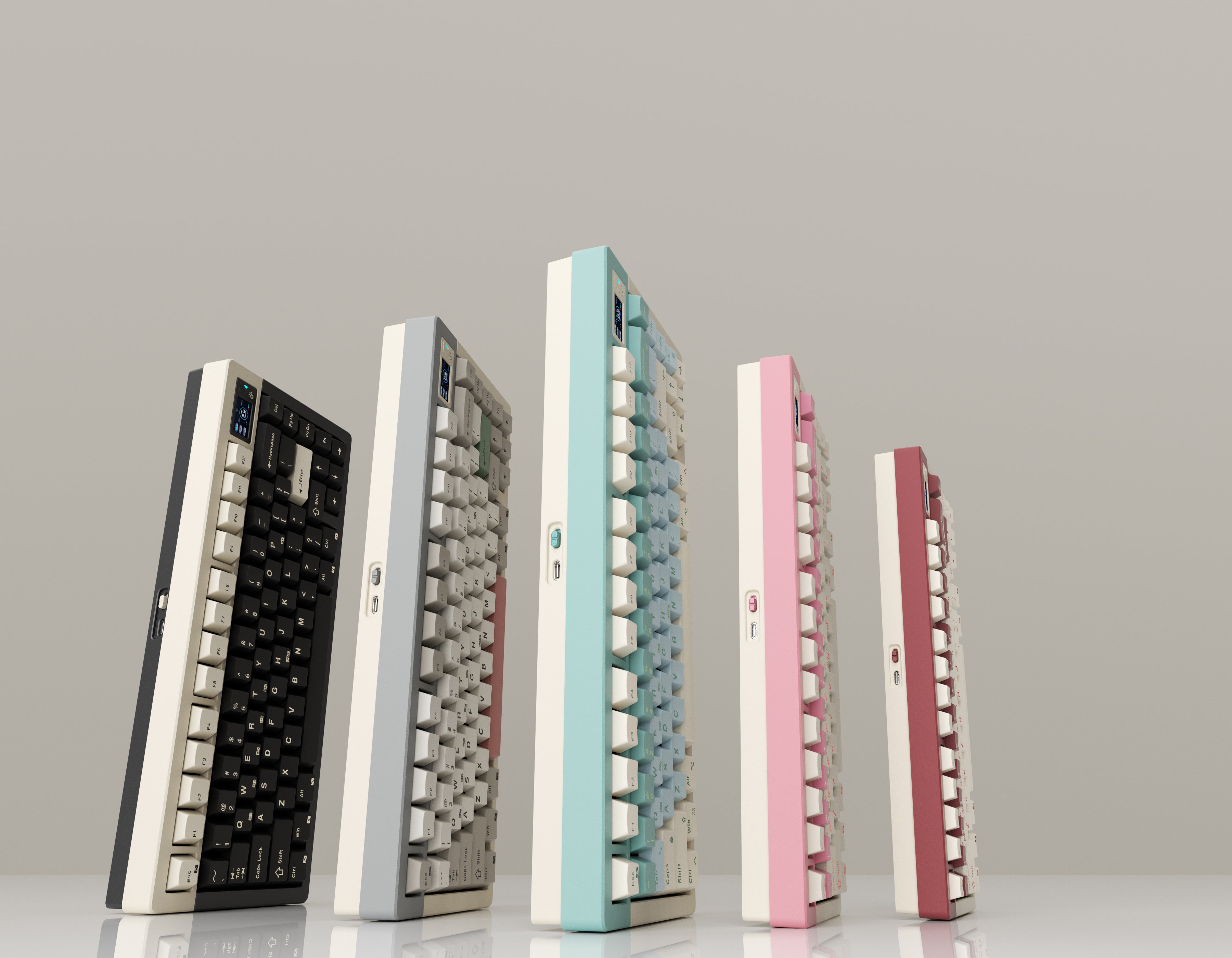 75 Size Keyboard LUMINO75 75% Layout Hot-swappable Custom Mechanical Keyboard