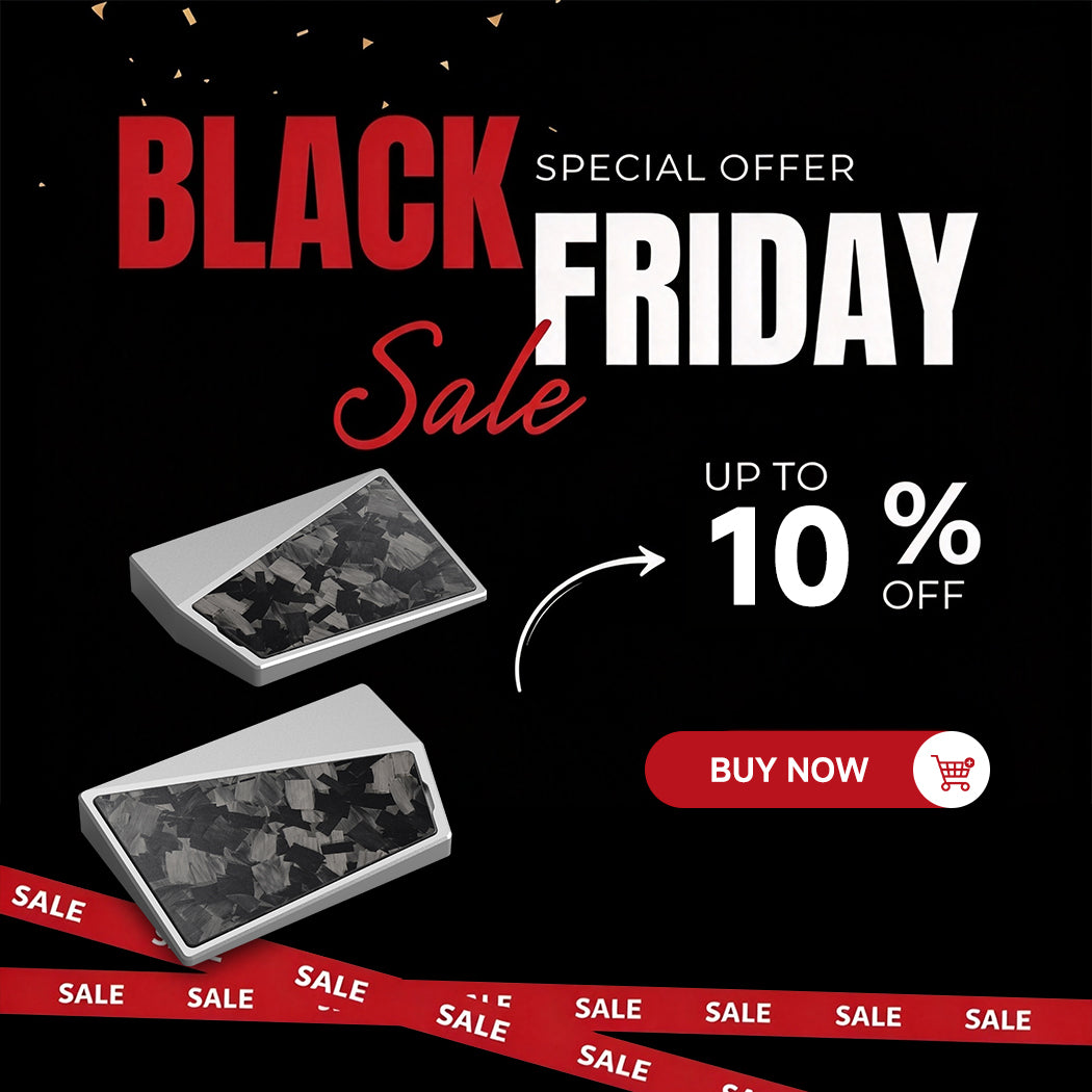 「BLACK FRIDAY」Luminkey Split Palm Rest - CNC Aluminium