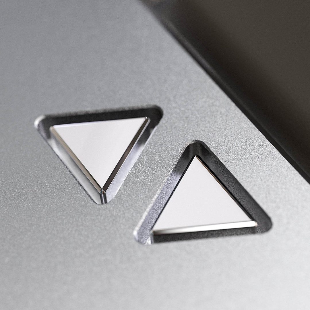 Silver Stainless Steel PVD Badge for LUMINKEY80