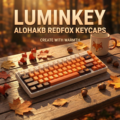LUMINKEY65 Hot-Swappable 65% Custom Mechanical Keyboard