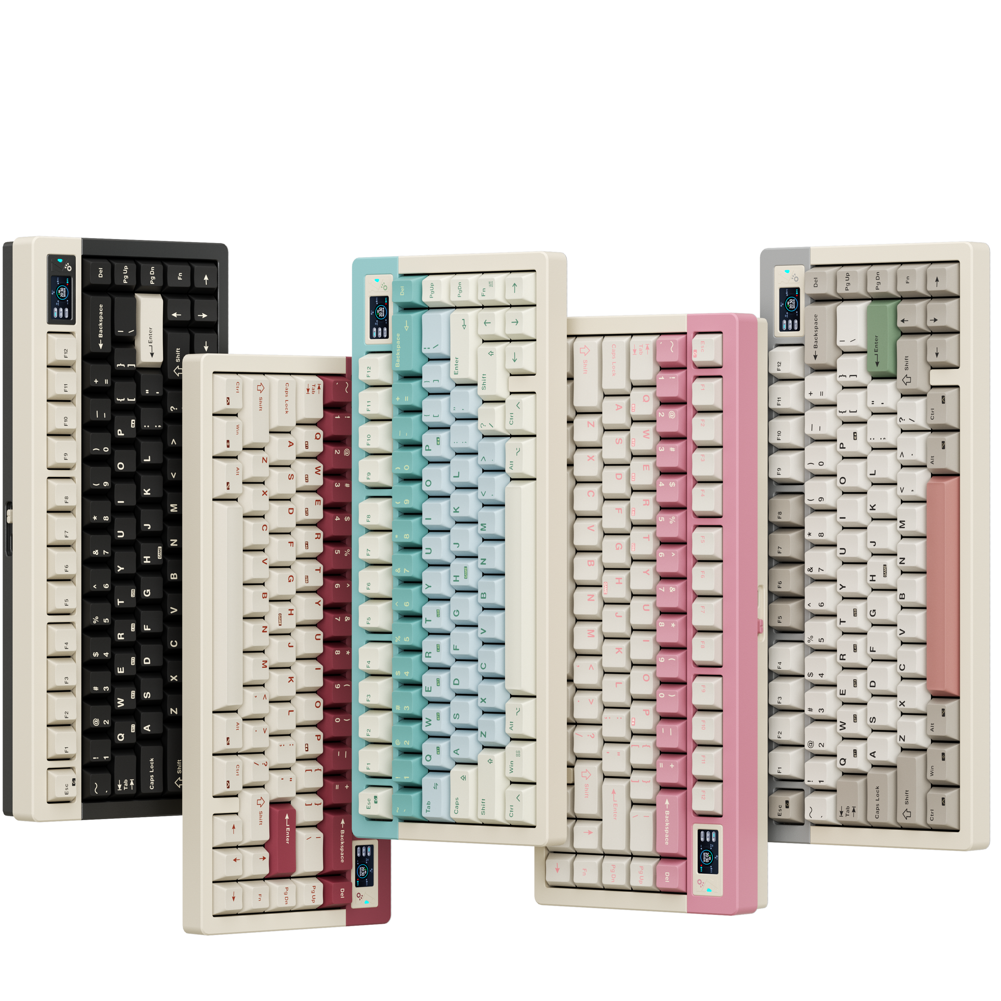LUMINO75 75% Layout Hot-swappable Custom Mechanical Keyboard