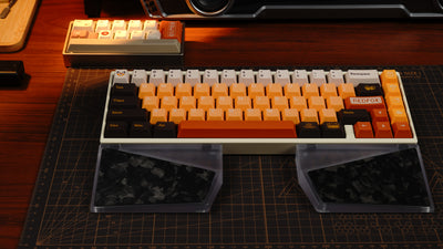 Luminkey Split Palm Rest - CNC Aluminium