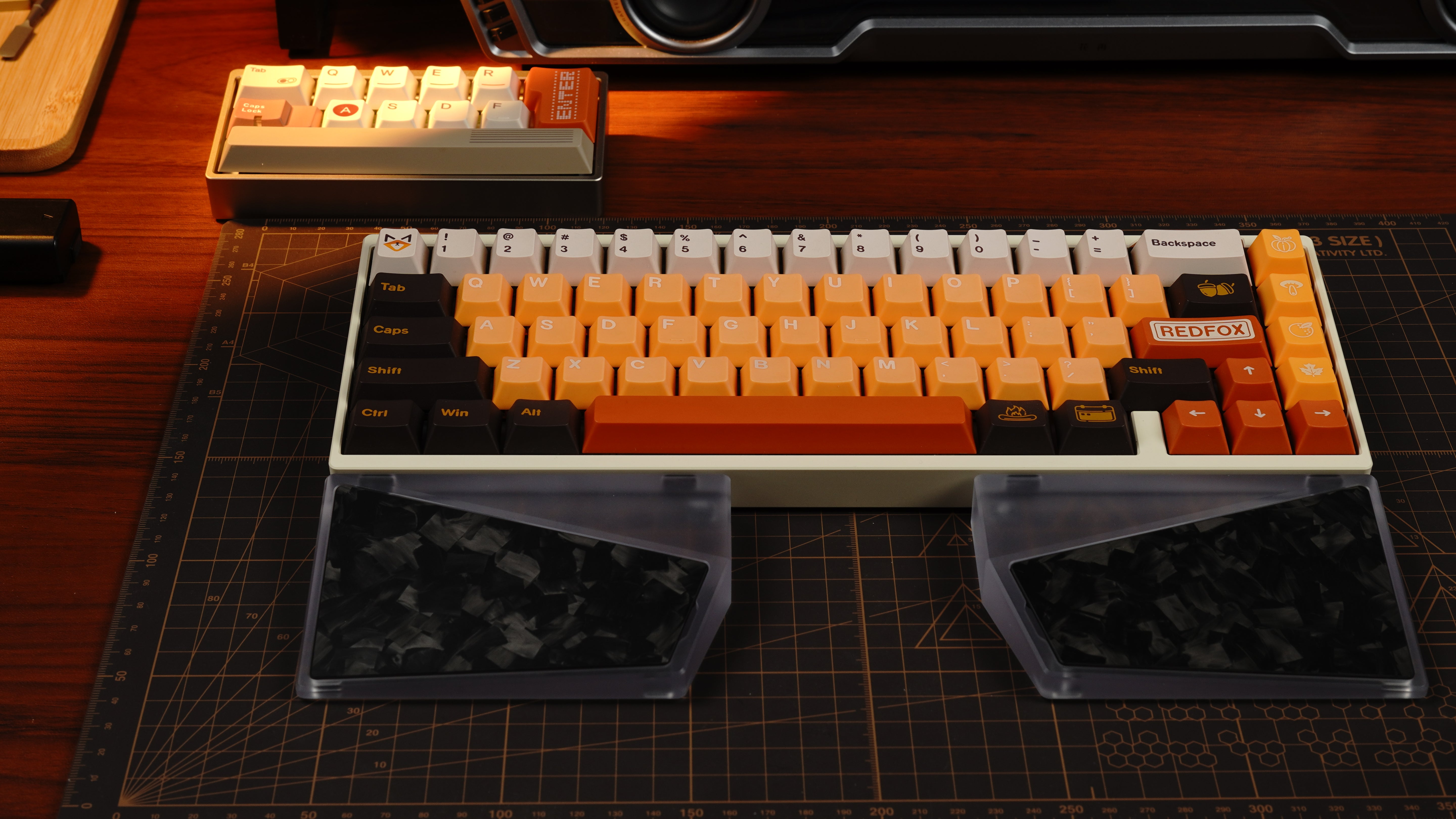 Luminkey Split Palm Rest - CNC Aluminium