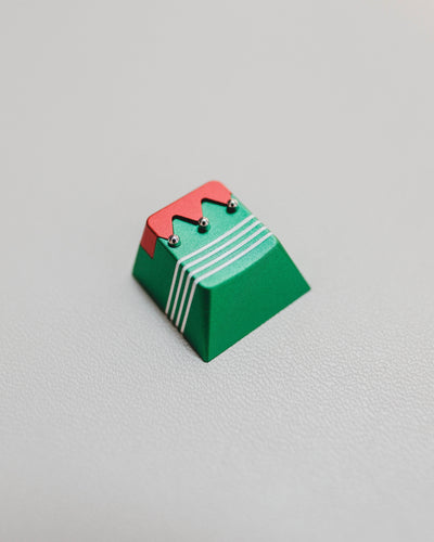 Christmas Aluminum Artisan Keycaps-Christmas Tree, Santa, Snowman - LUMINKEY