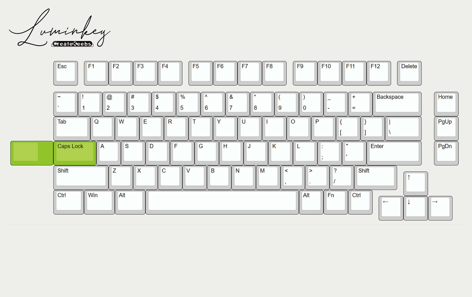 LUMINKEY75 75% Custom Mechanical Keyboard