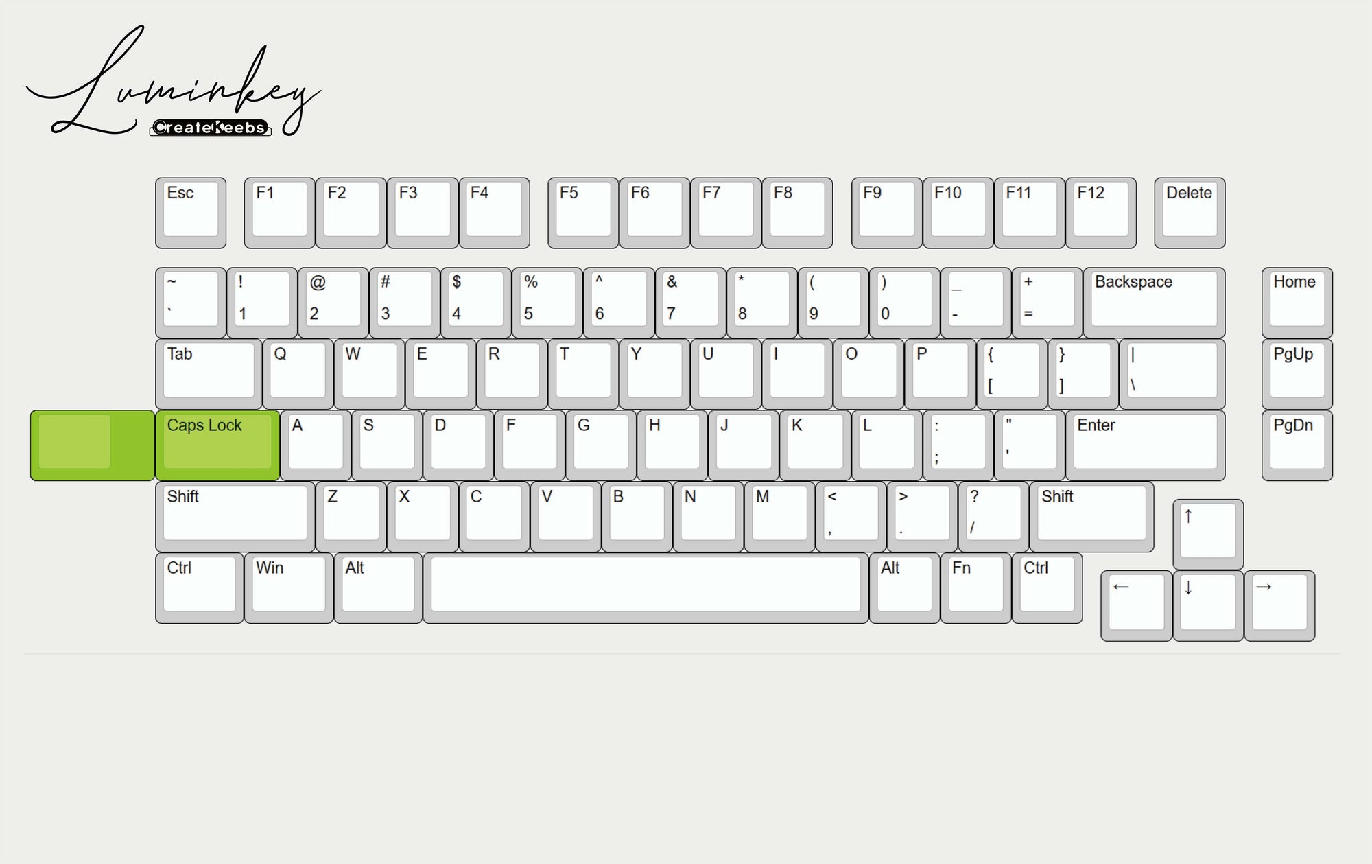 LUMINKEY75 75% Custom Mechanical Keyboard