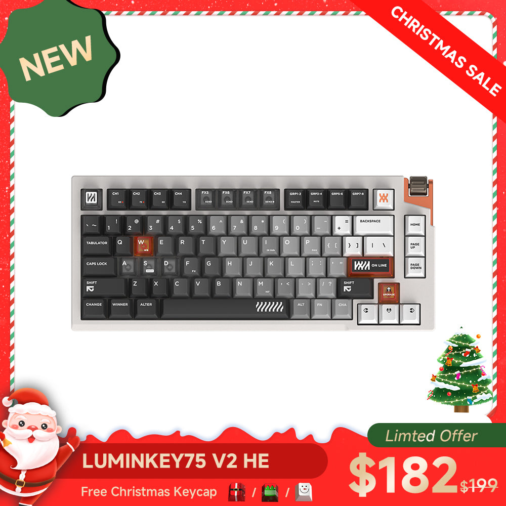 LUMINKEY75 V2 HE Magnetic Gaming Keyboard