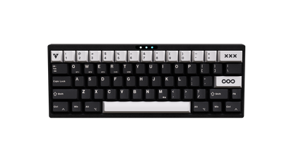 LUMINKEY60 Pro - 60% Hot-Swappable Custom Mechanical Keyboard-Dark Flash Black